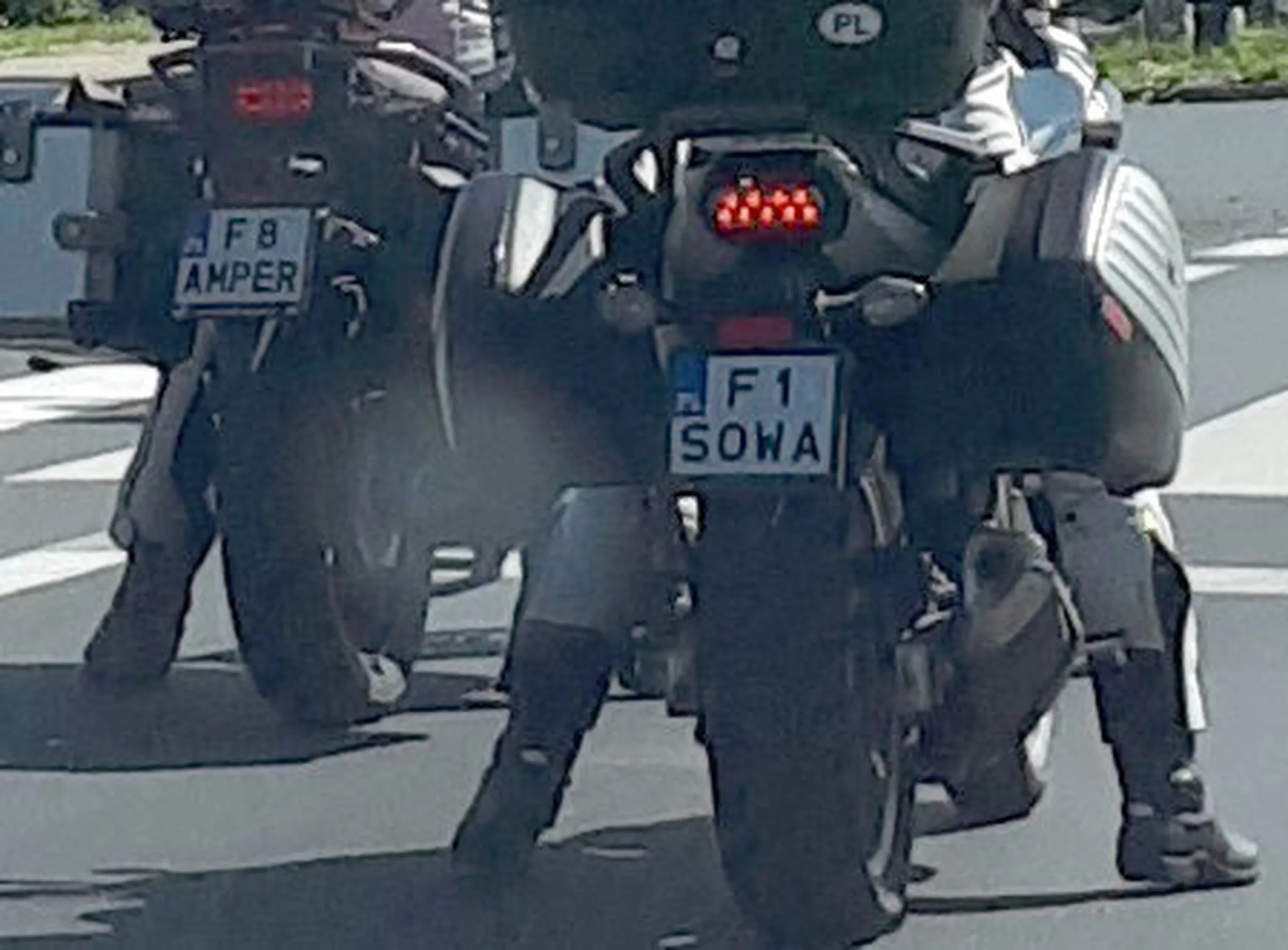 Fajny numer, blacha F1 SOWA