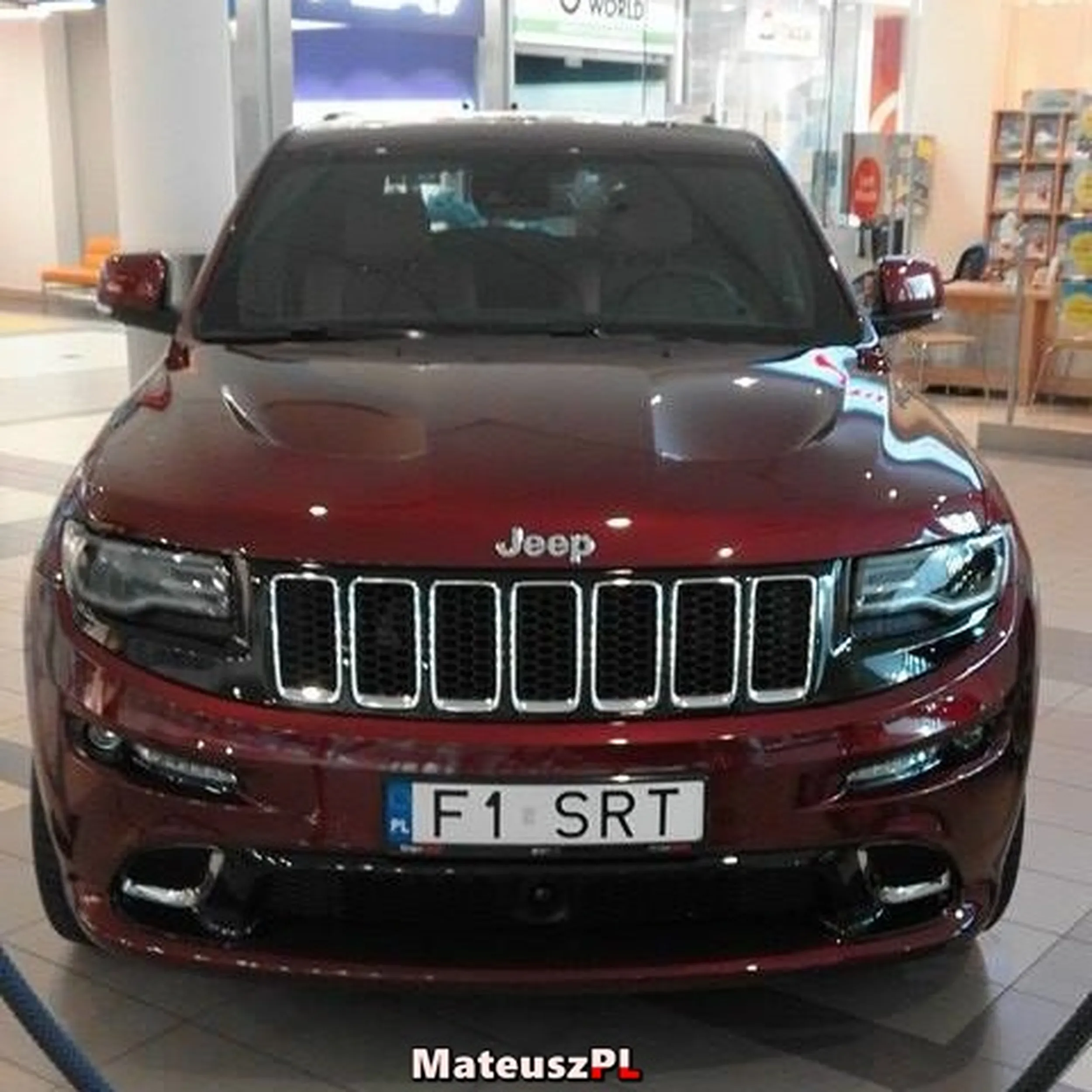 Fajny numer, blacha F1 SRT