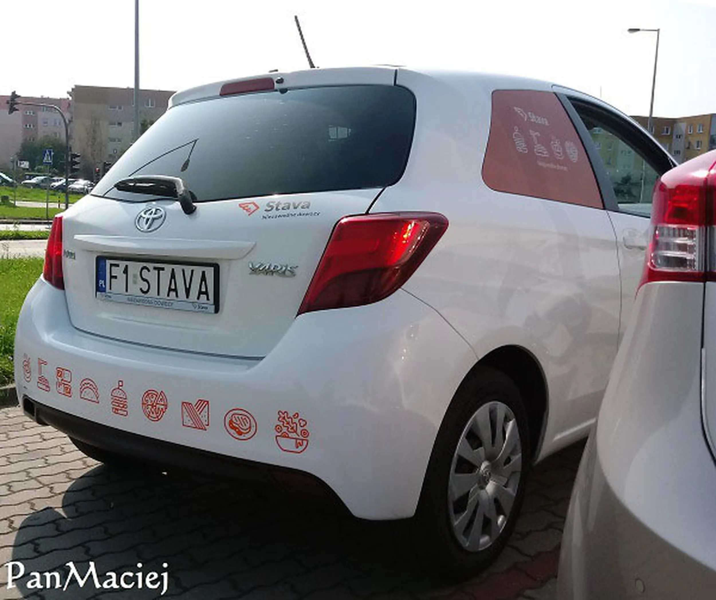 Fajny numer, blacha F1 STAVA