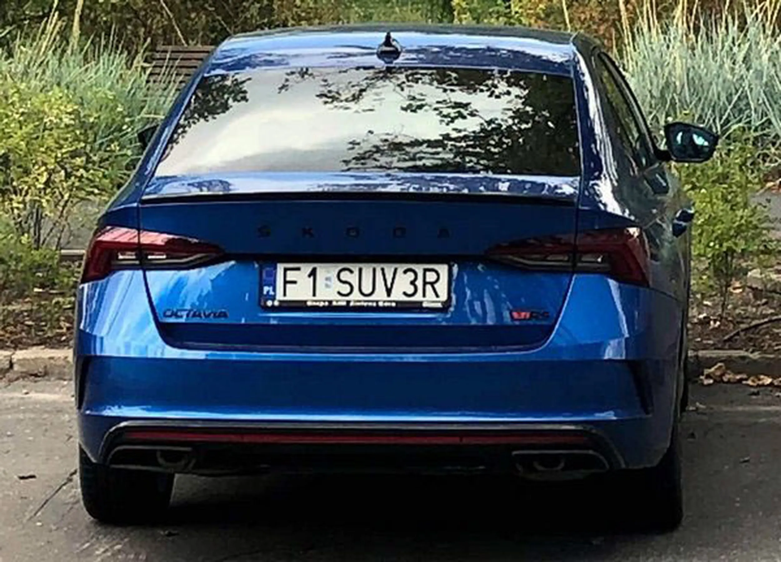 Fajny numer, blacha F1 SUV3R