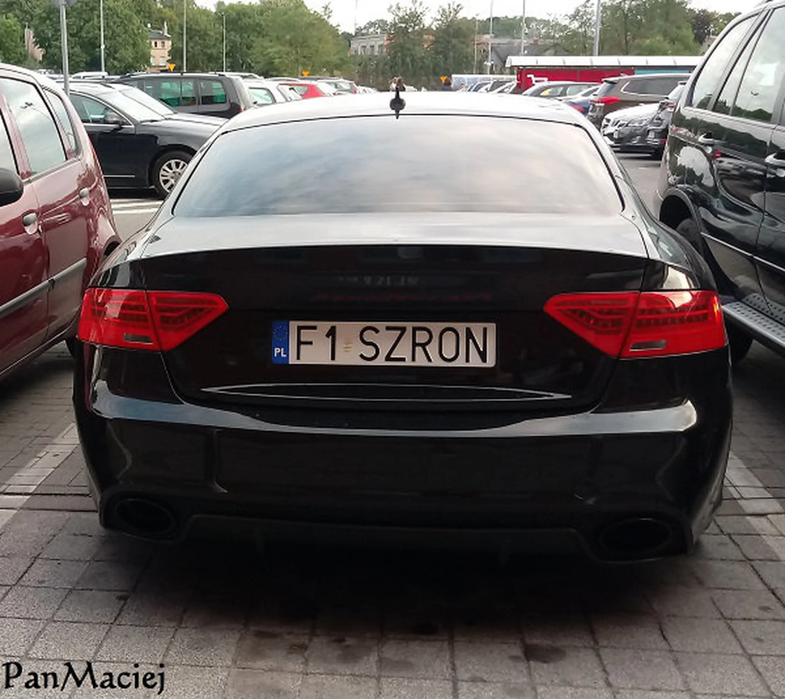 Fajny numer, blacha F1 SZRON