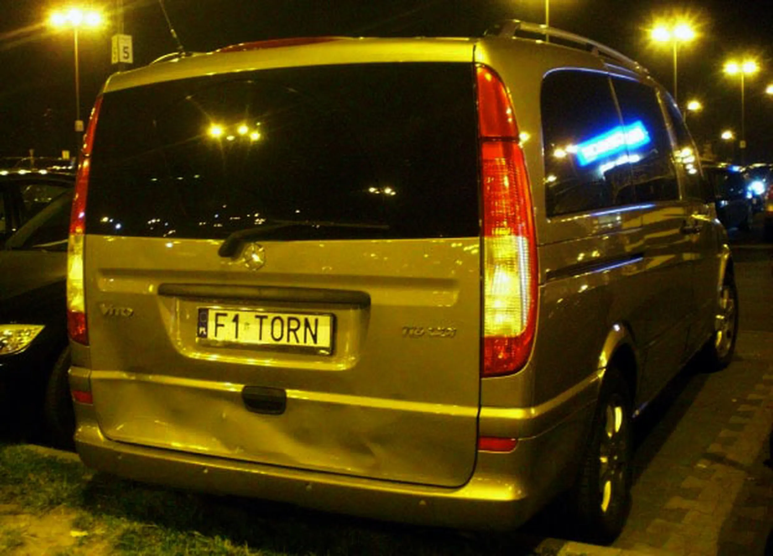 Fajny numer, blacha F1 TORN