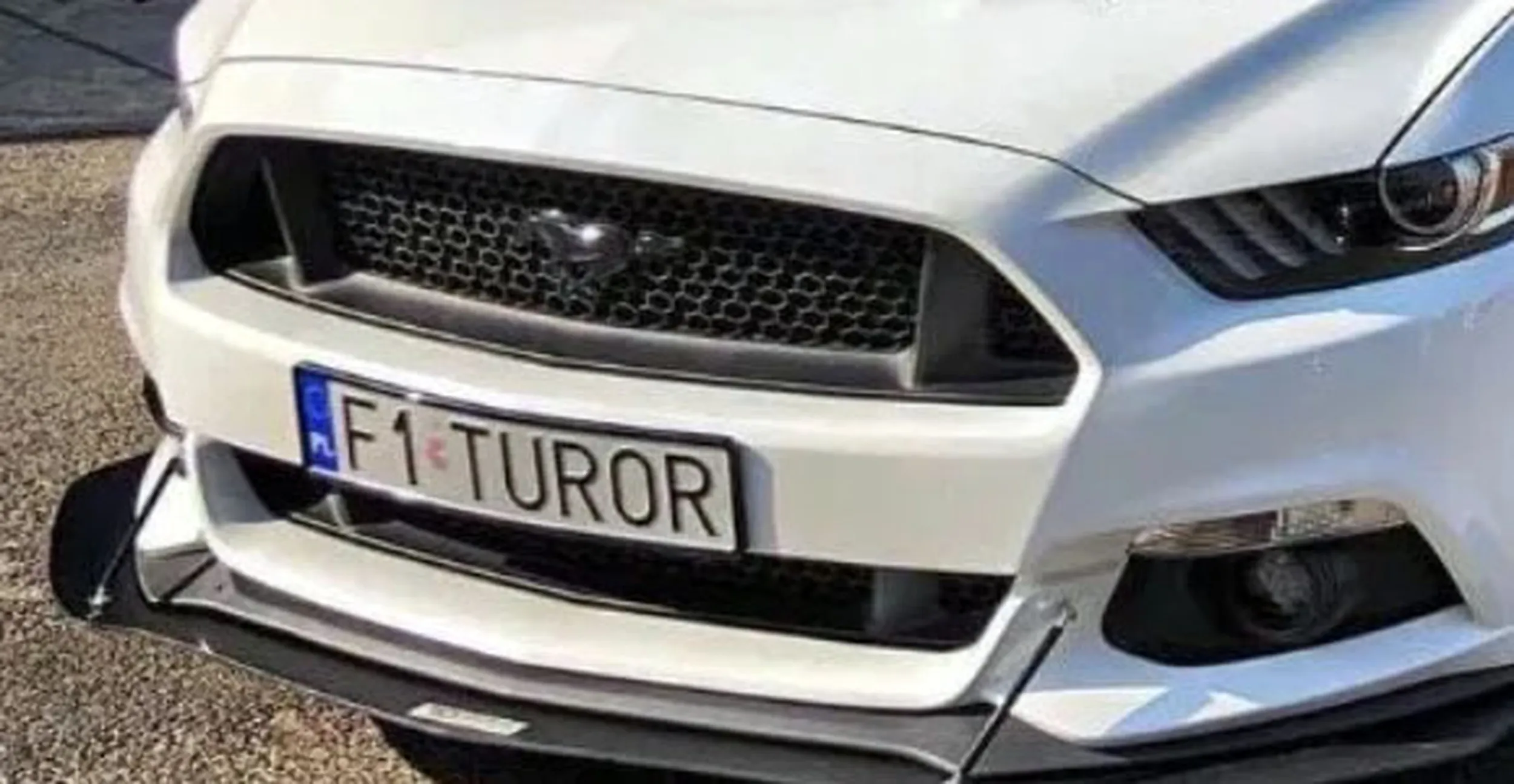 Fajny numer, blacha F1 TUROR