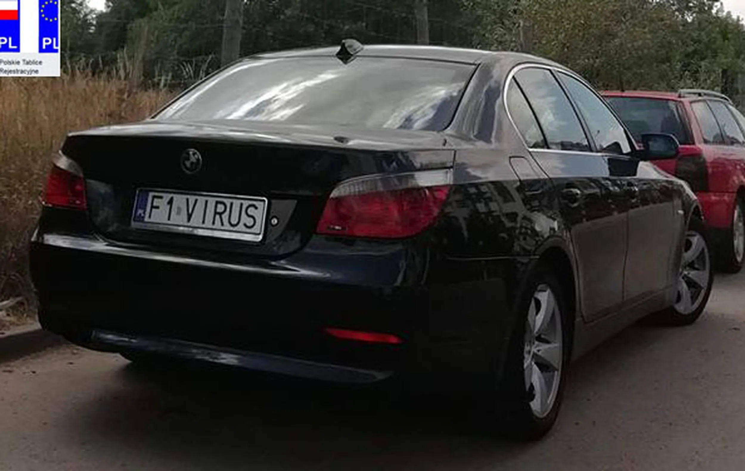 Fajny numer, blacha F1 VIRUS