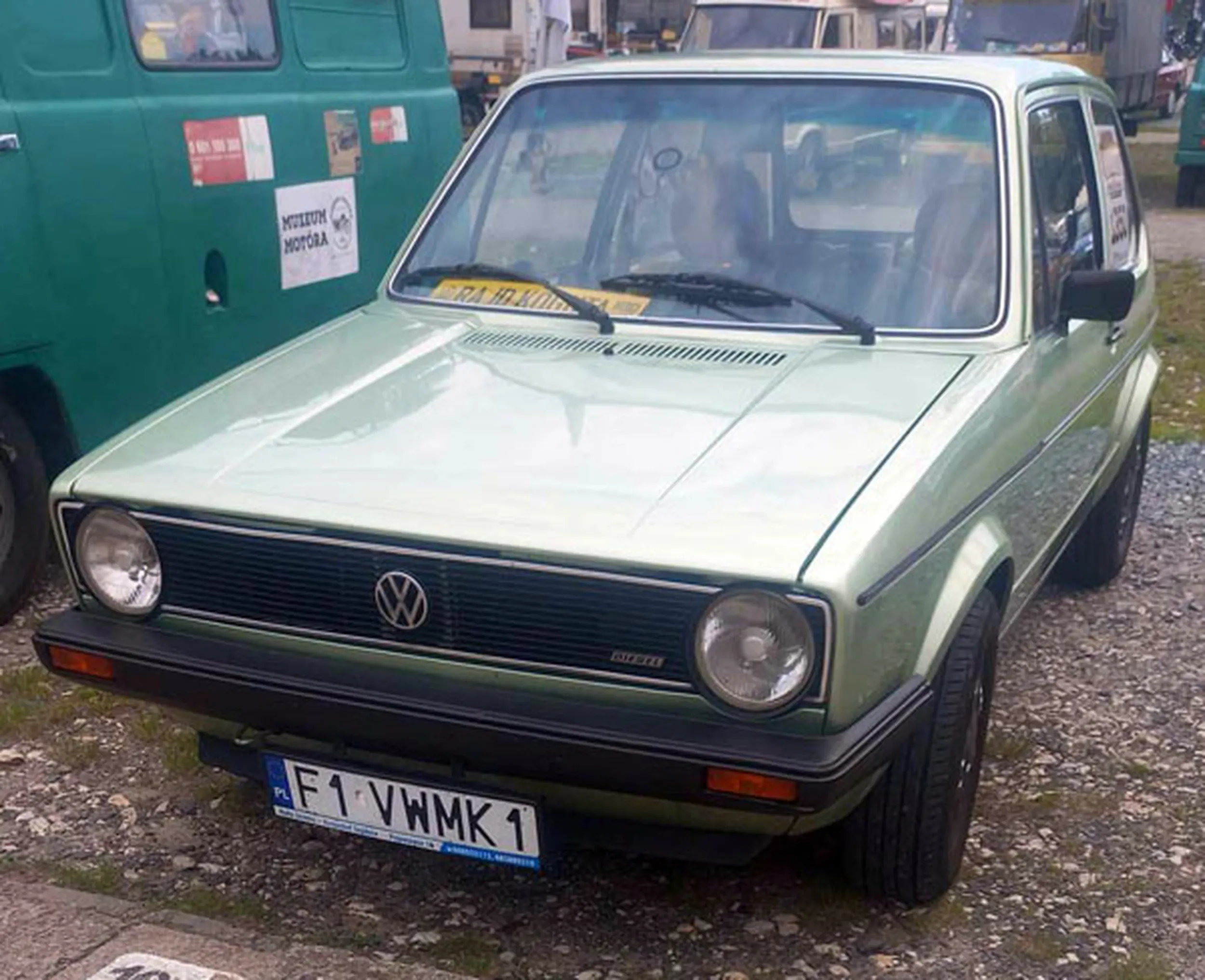 Fajny numer, blacha F1 VWMK1