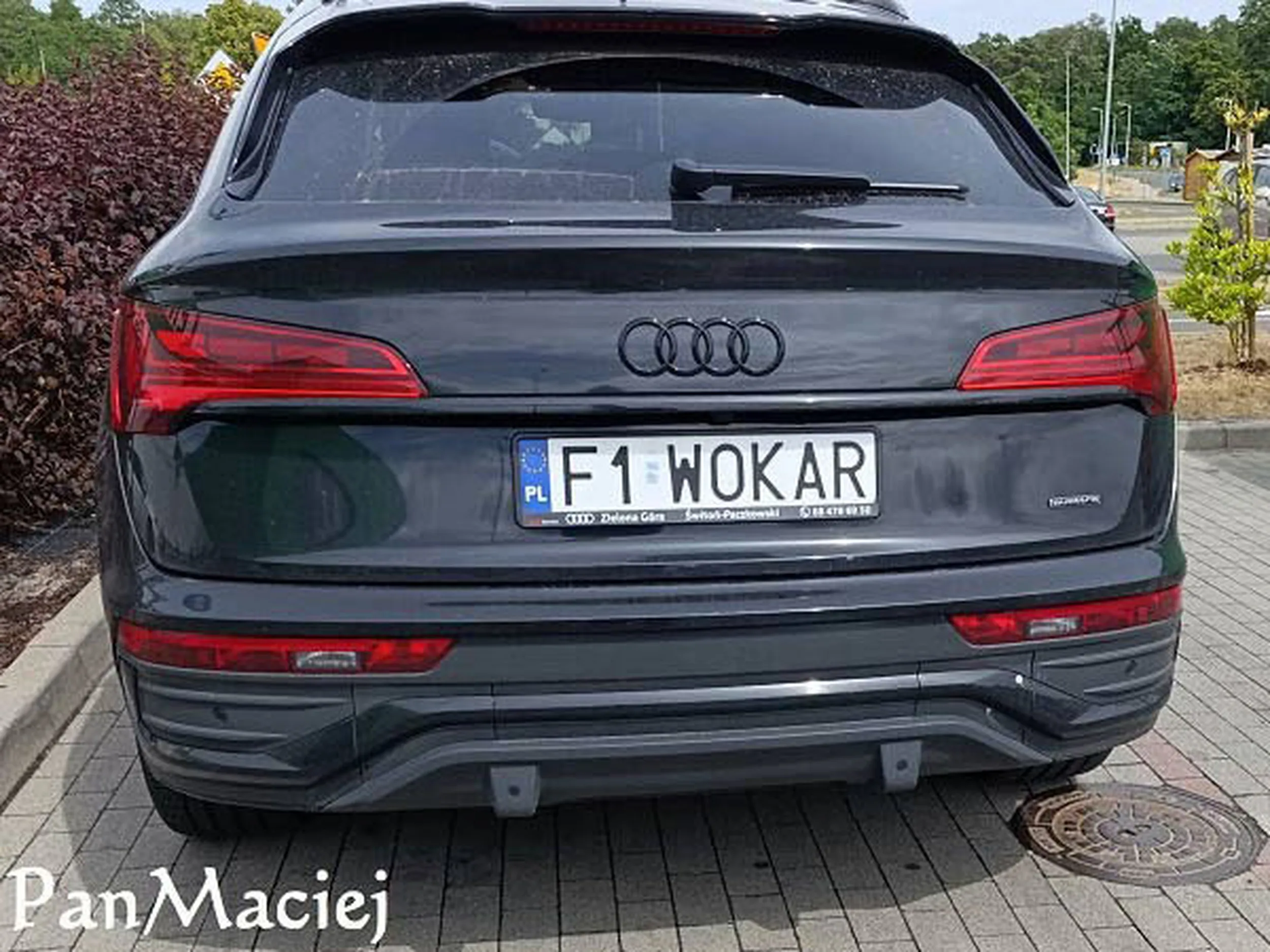 Fajny numer, blacha F1 WOKAR