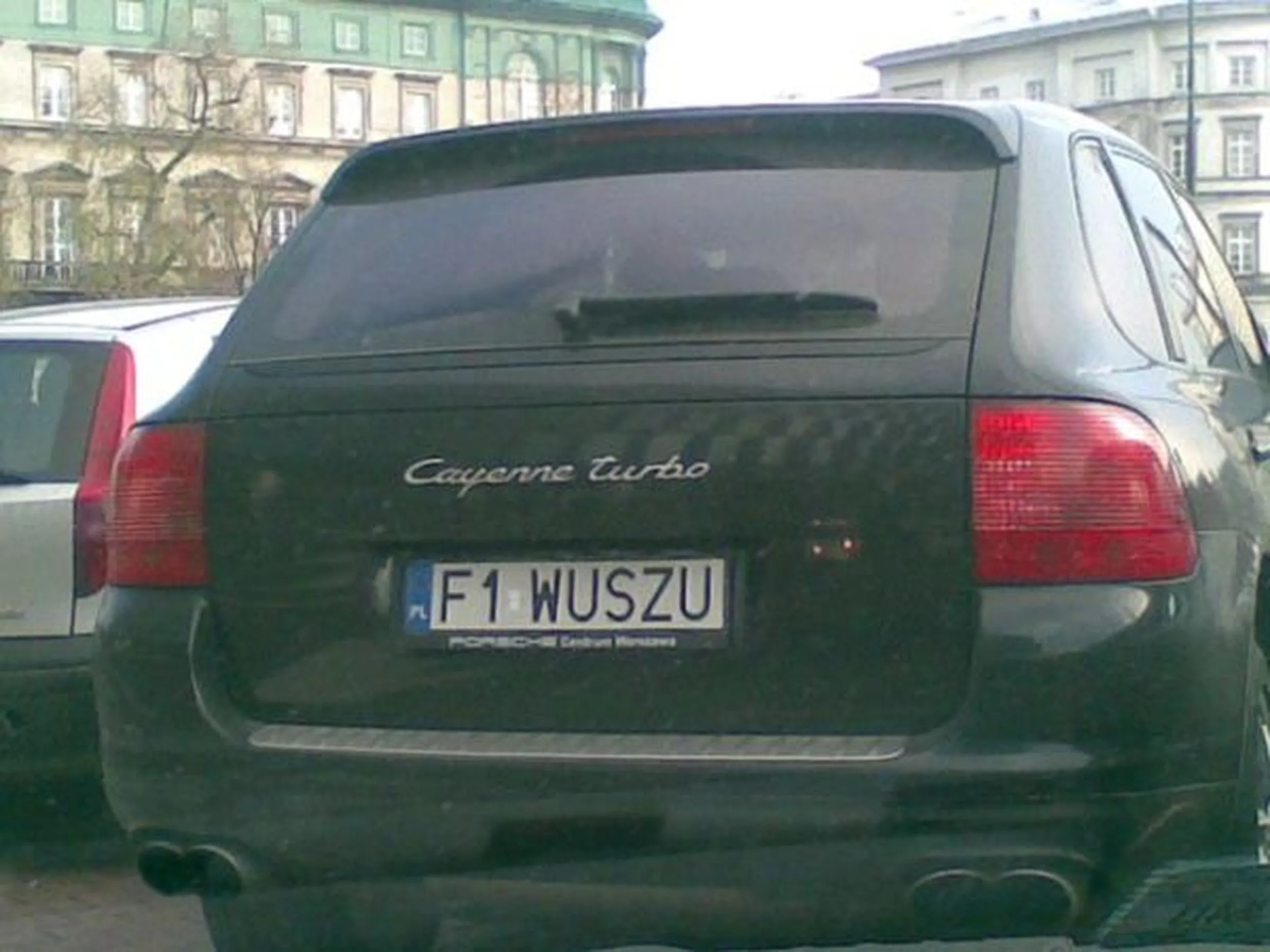 Fajny numer, blacha F1 WUSZU