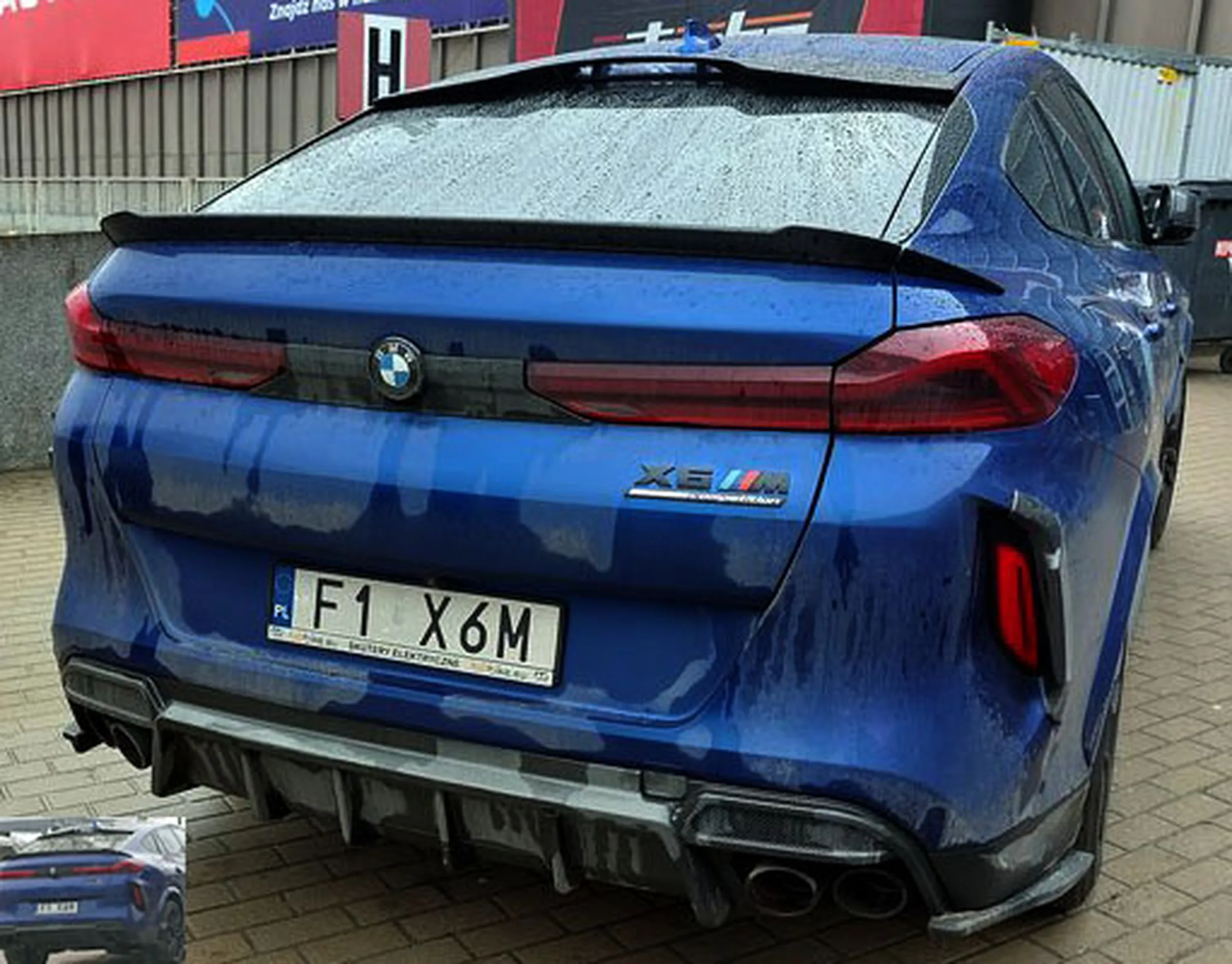 Fajny numer, blacha F1 X6M