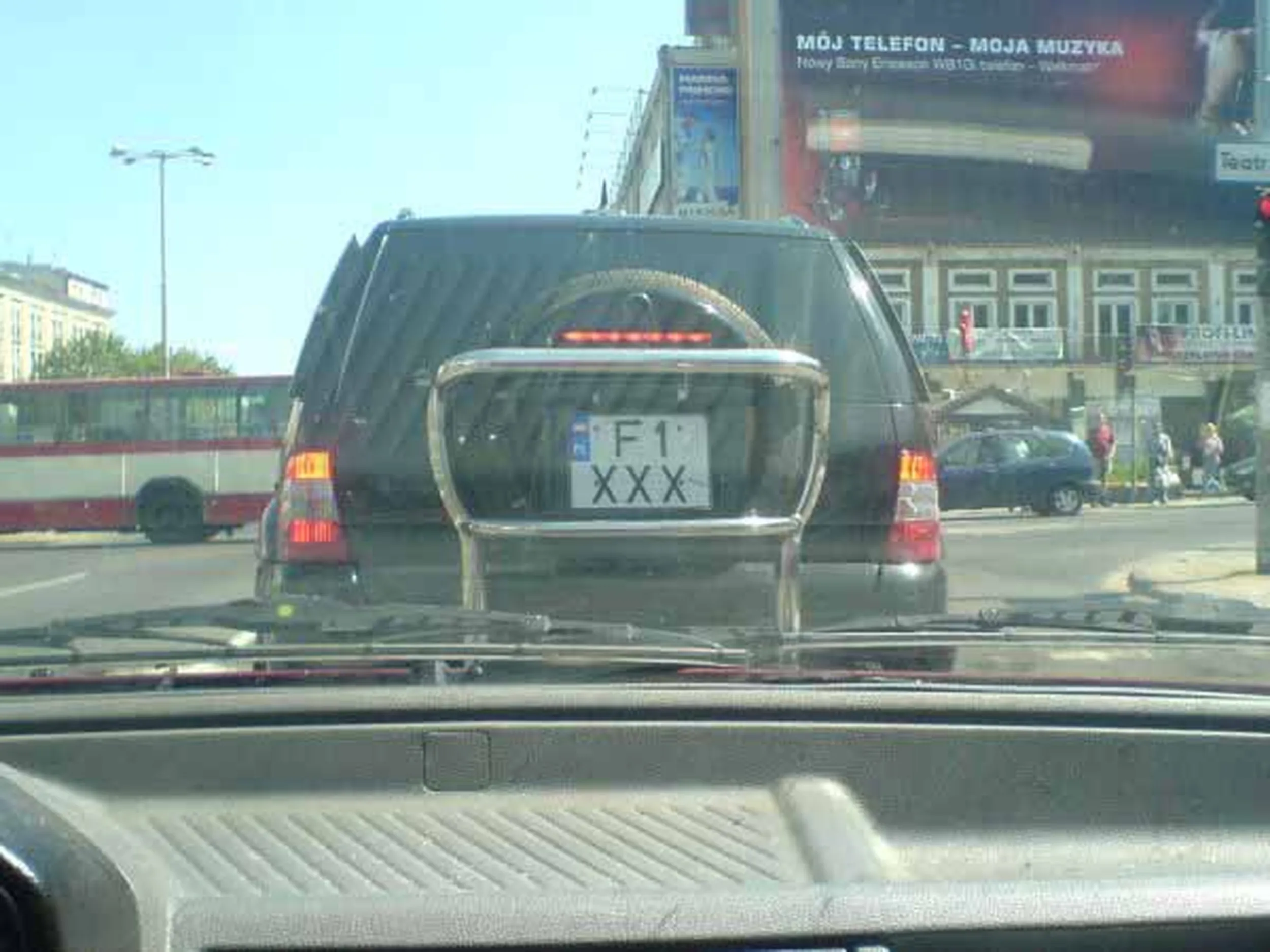 Fajny numer, blacha F1 XXX