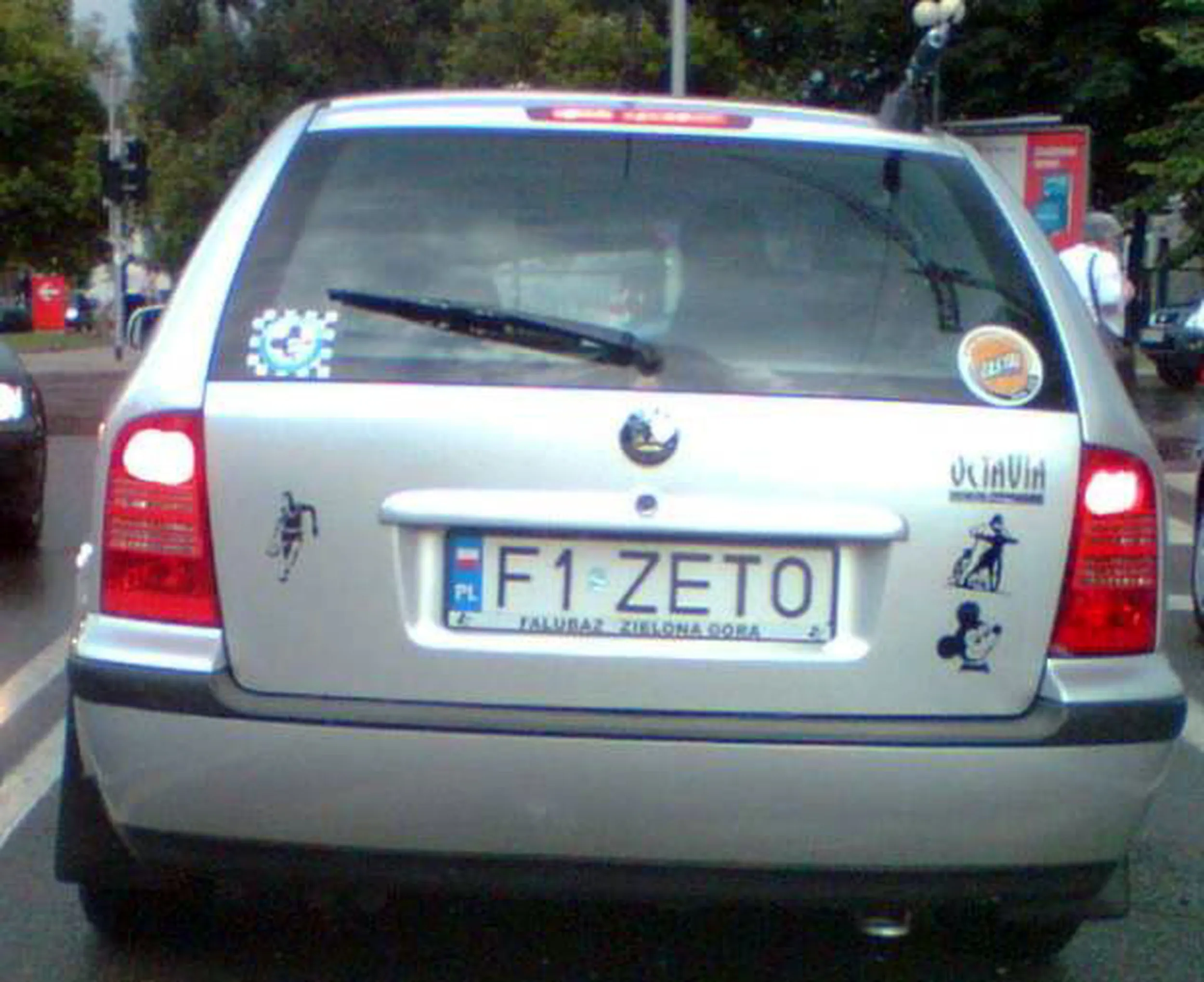 Fajny numer, blacha F1 ZETO