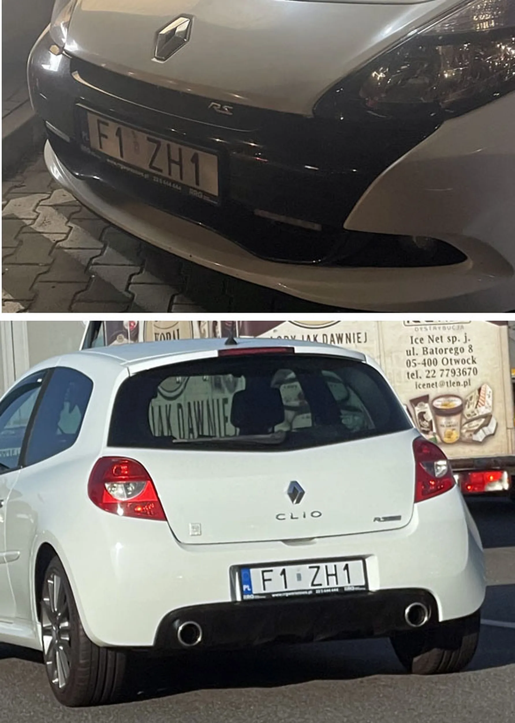 Fajny numer, blacha F1 ZH1