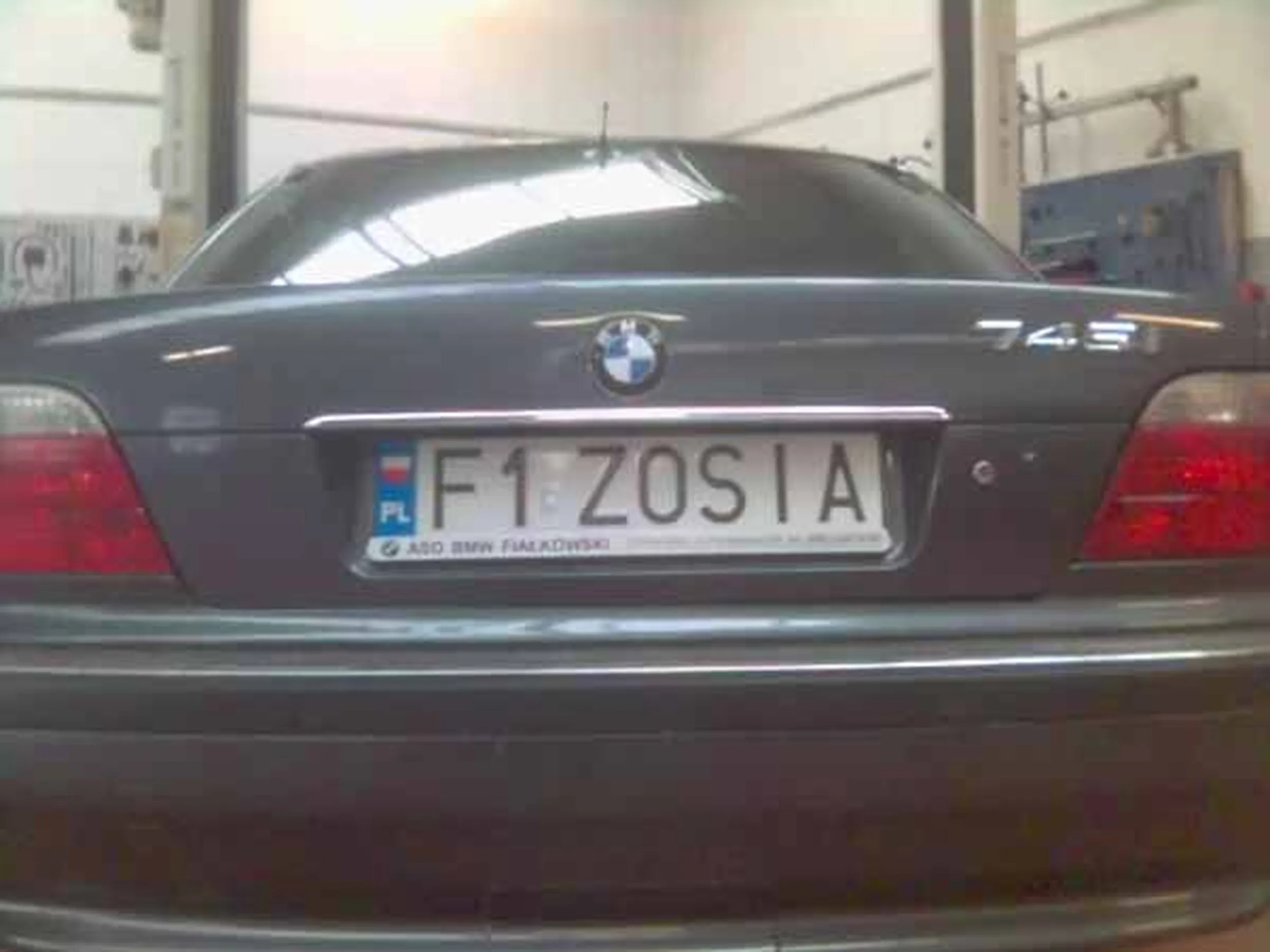 Fajny numer, blacha F1 ZOSIA