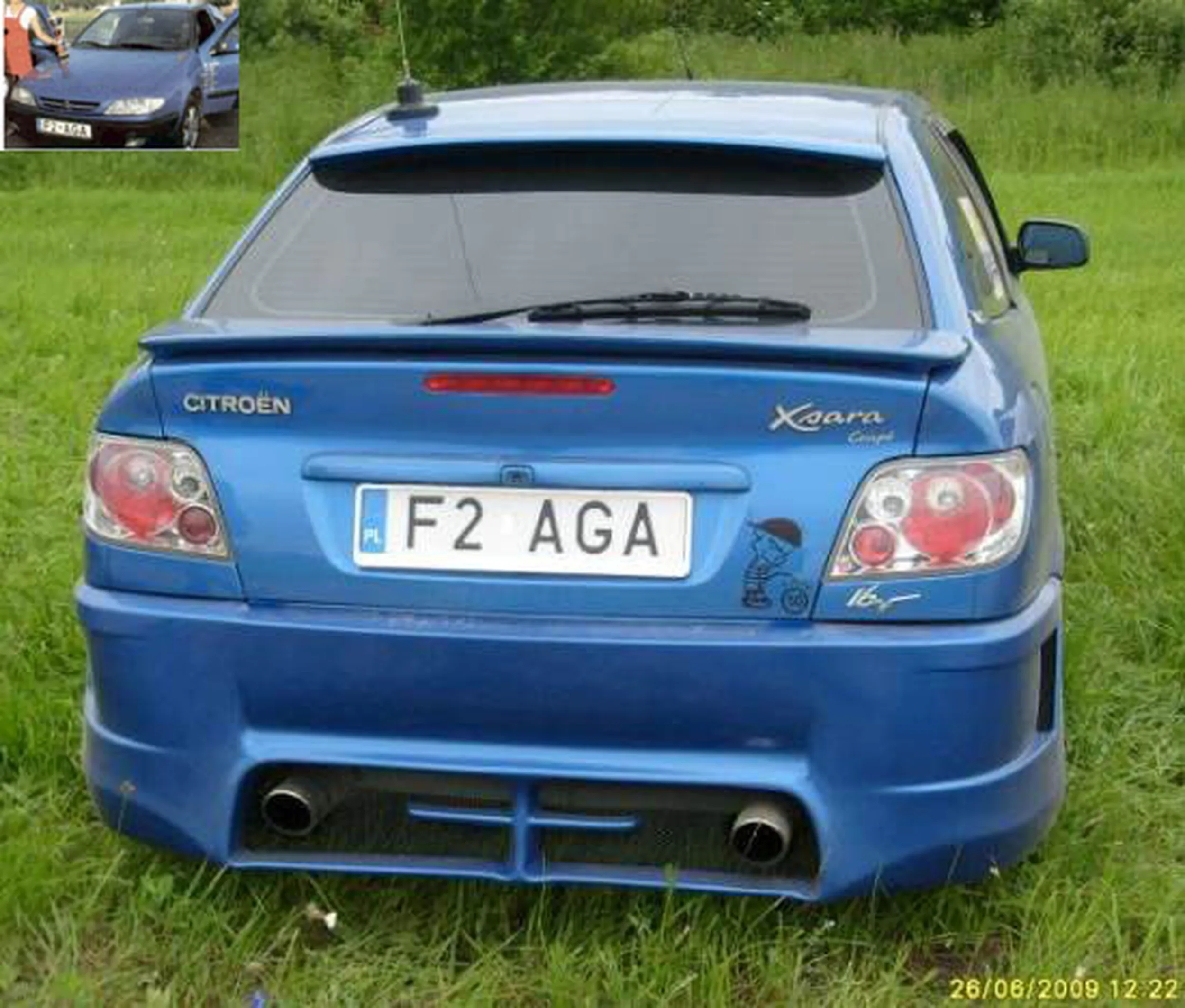 Fajny numer, blacha F2 AGA