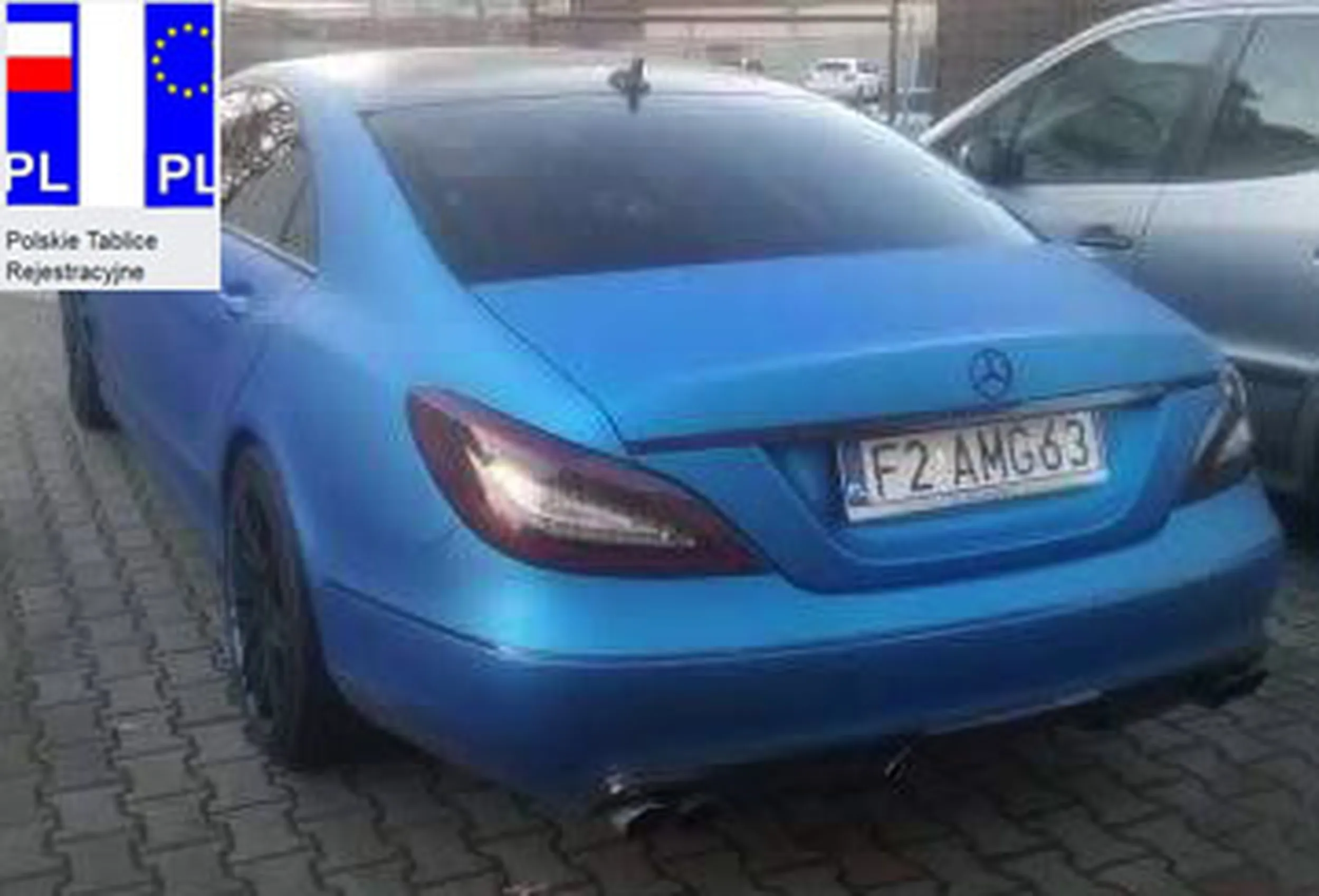 Fajny numer, blacha F2 AMG63