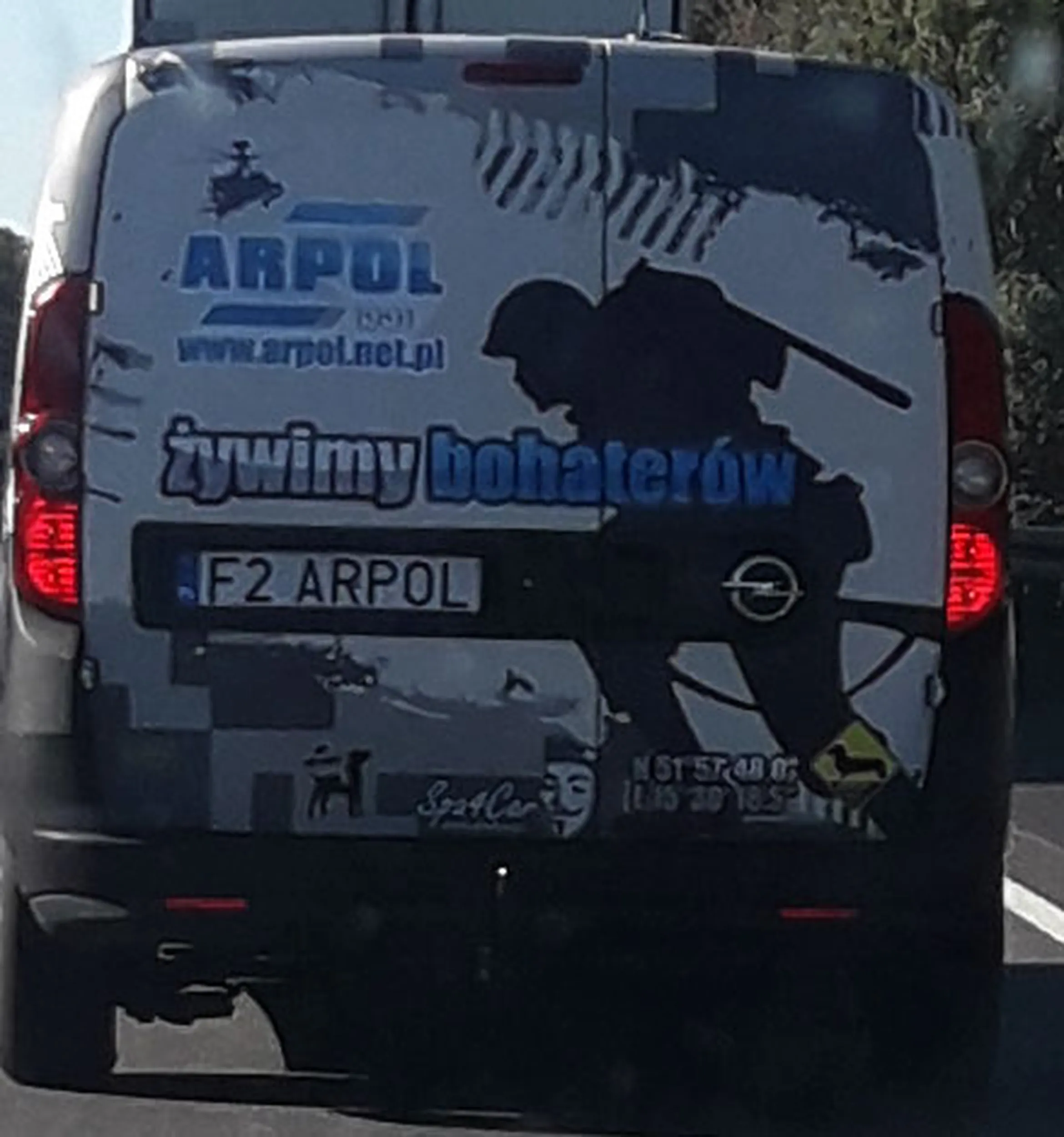 Fajny numer, blacha F2 ARPOL