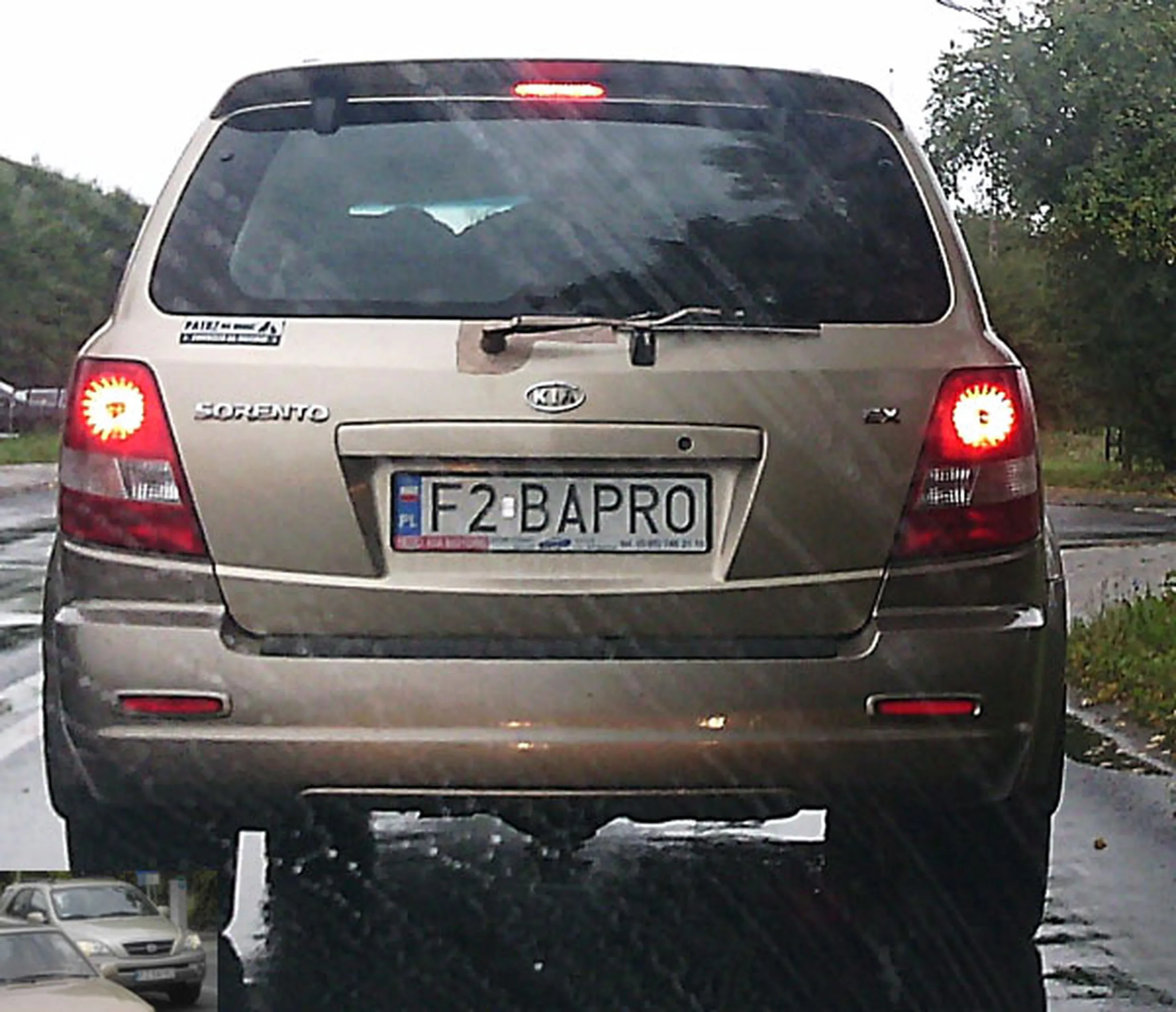 Fajny numer, blacha F2 BAPRO