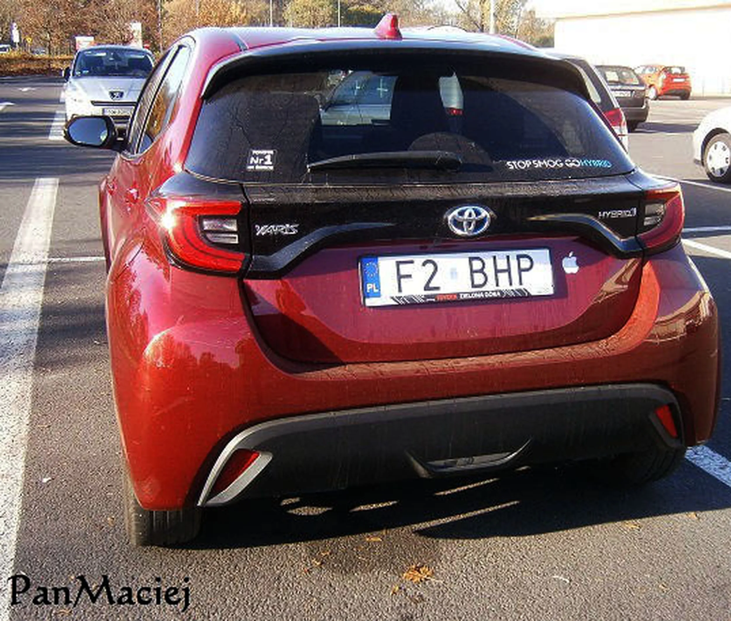 Fajny numer, blacha F2 BHP