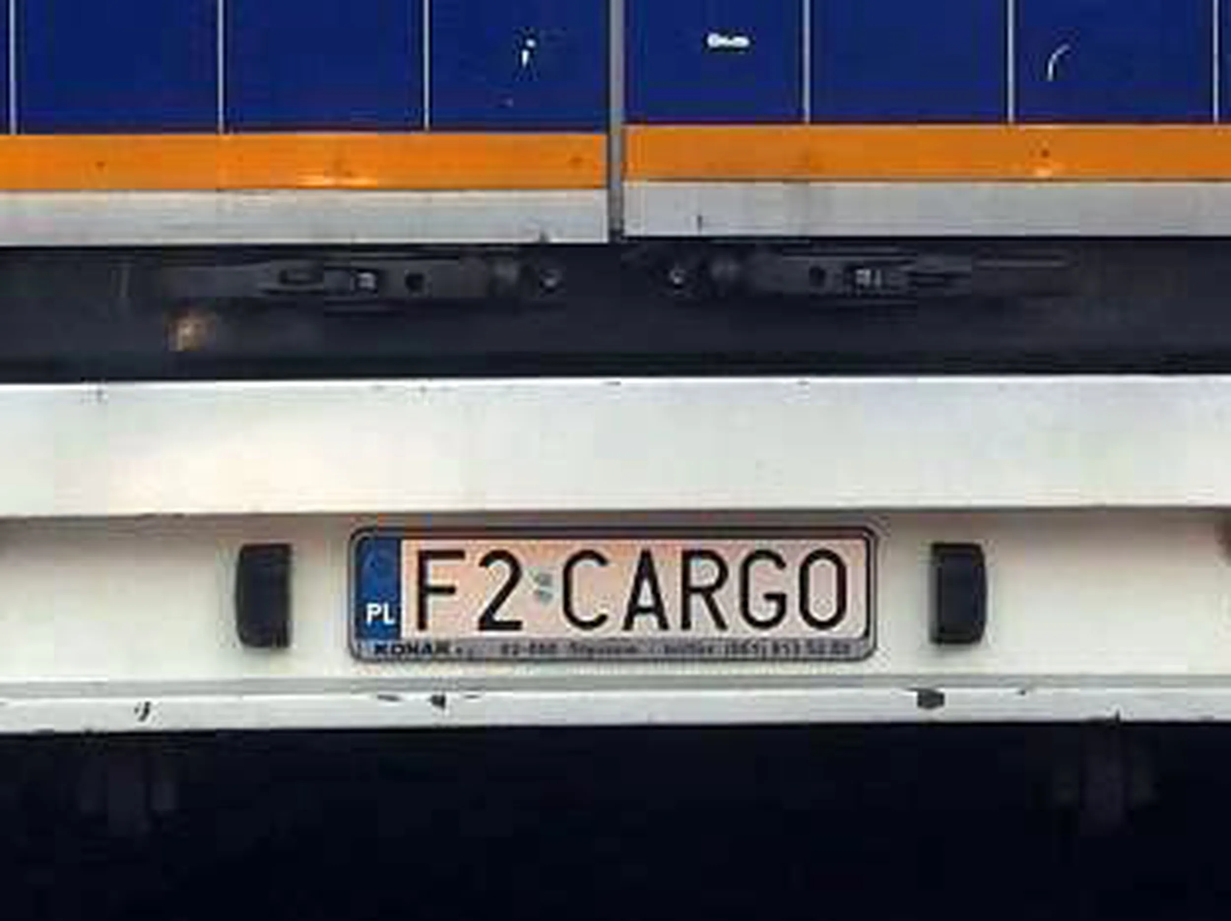 Fajny numer, blacha F2 CARGO
