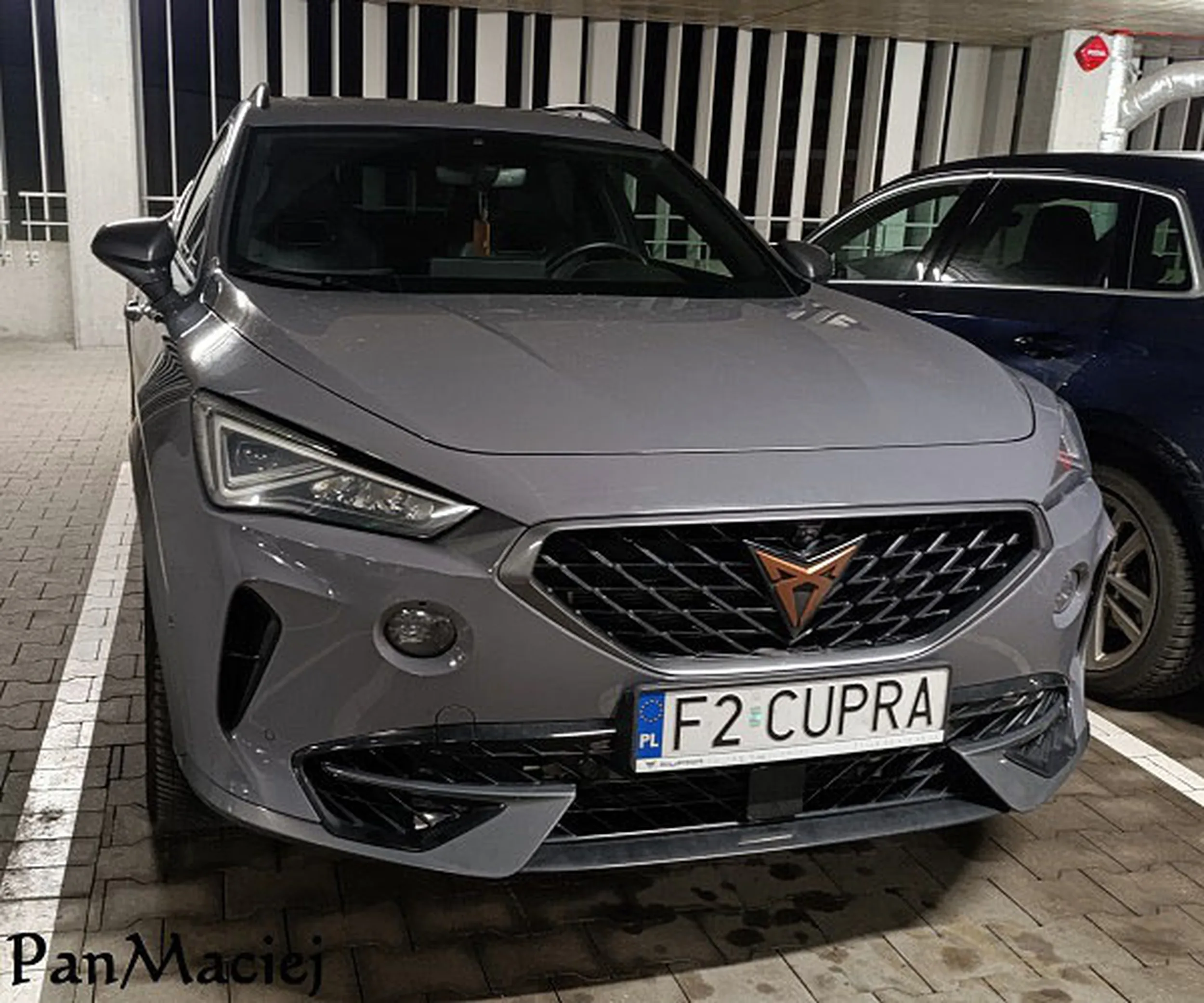 Fajny numer, blacha F2 CUPRA