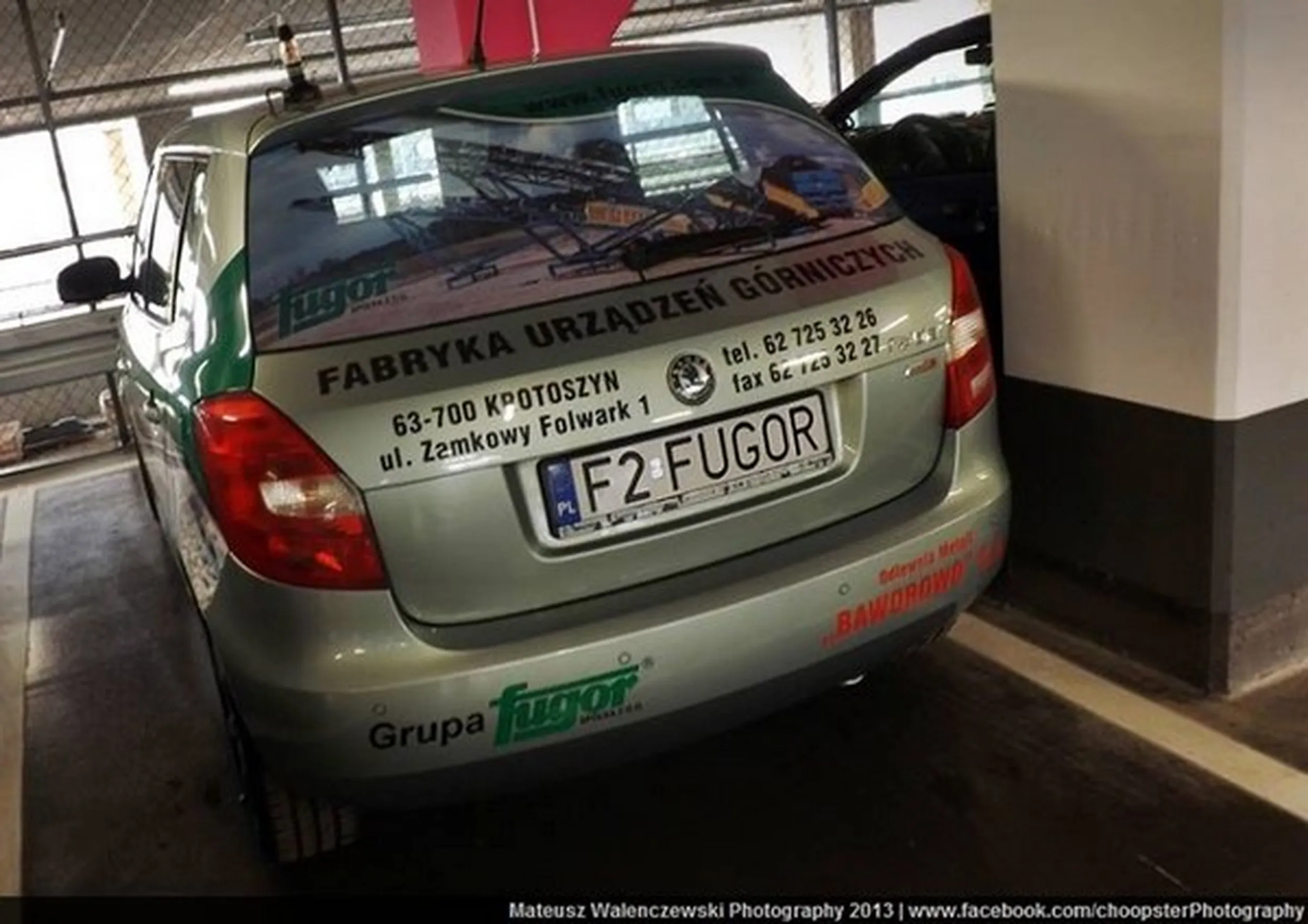 Fajny numer, blacha F2 FUGOR