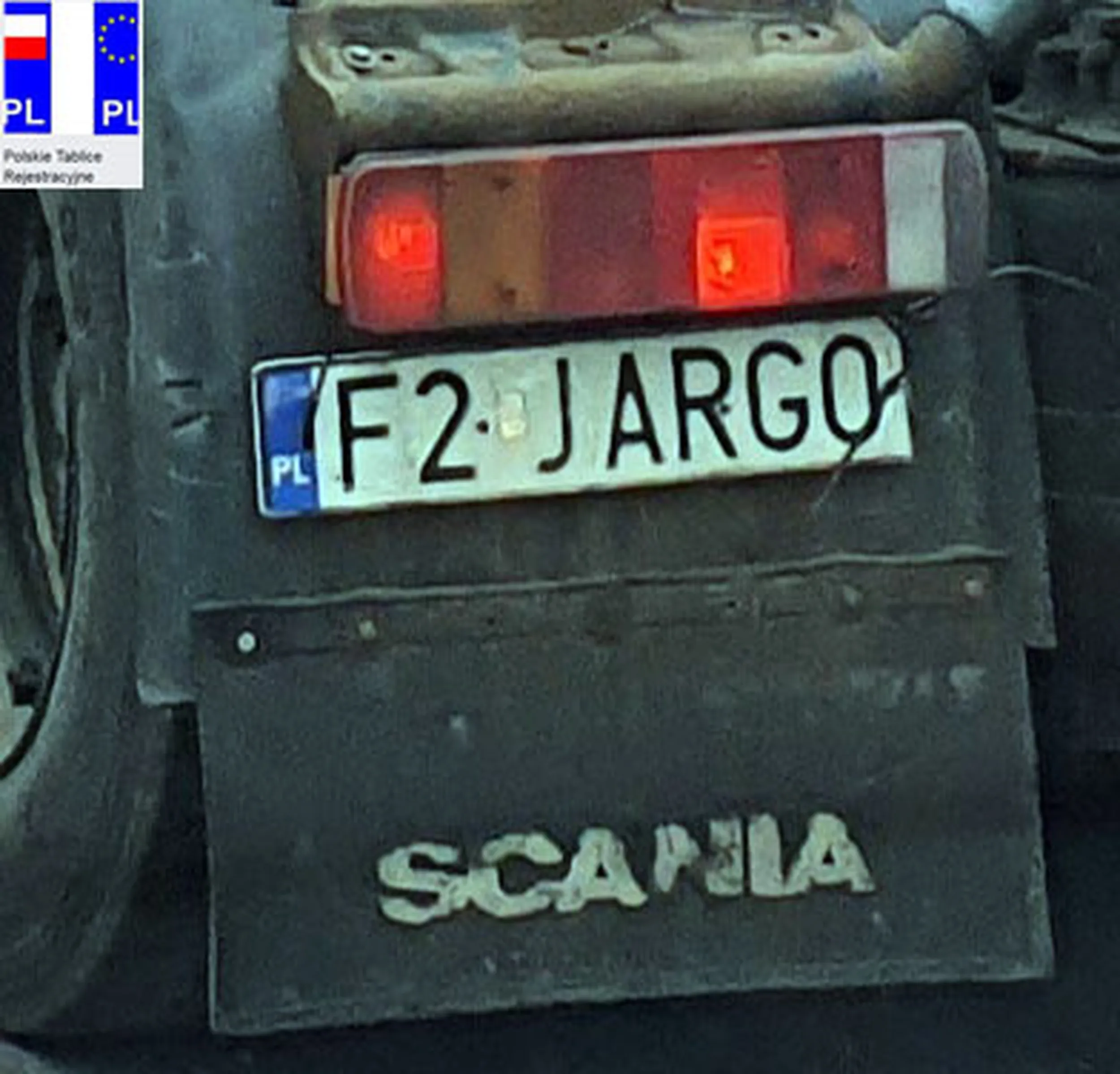 Fajny numer, blacha F2 JARGO