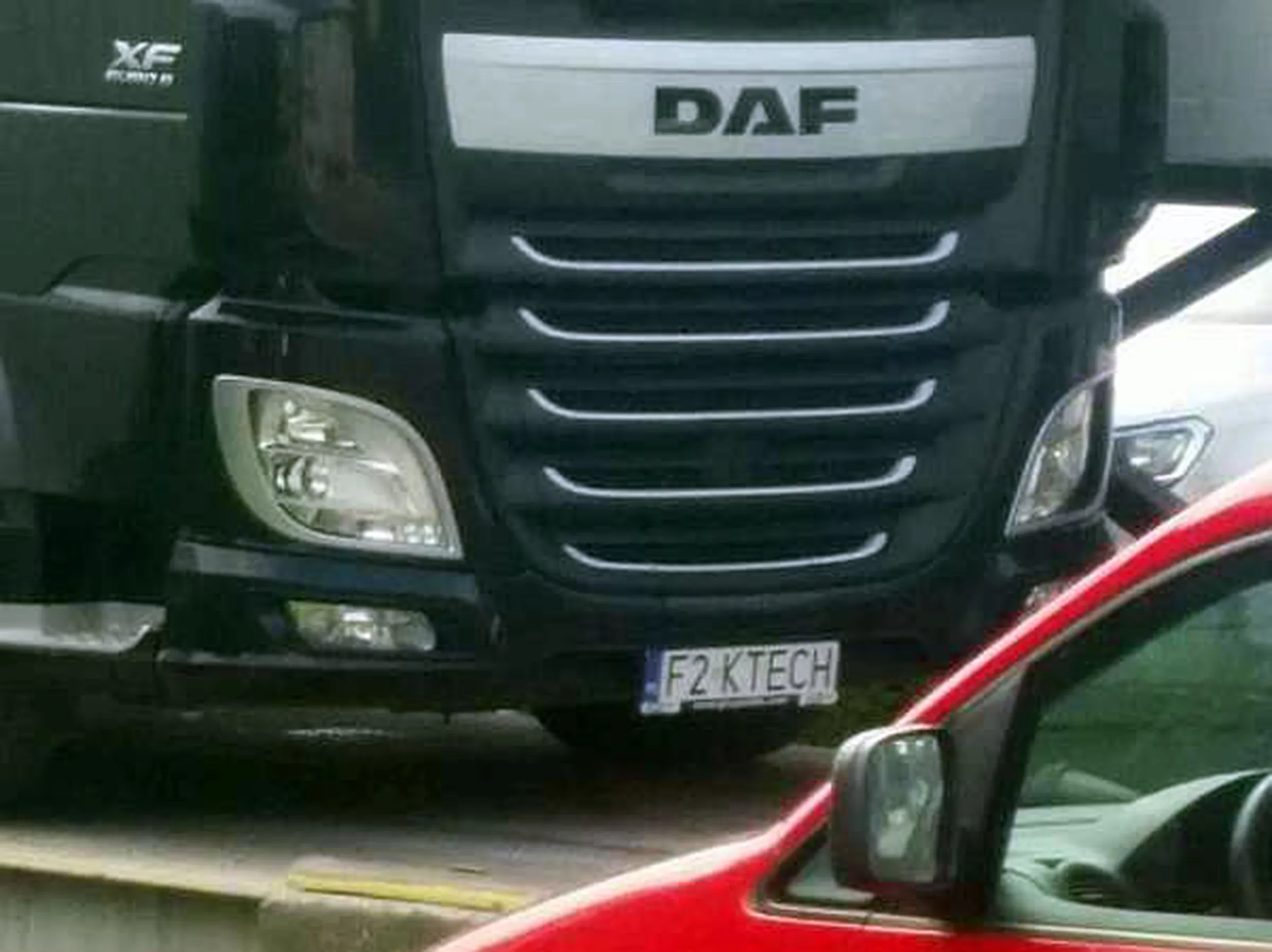 Fajny numer, blacha F2 KTECH