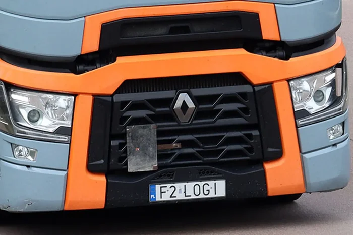 Fajny numer, blacha F2 LOGI