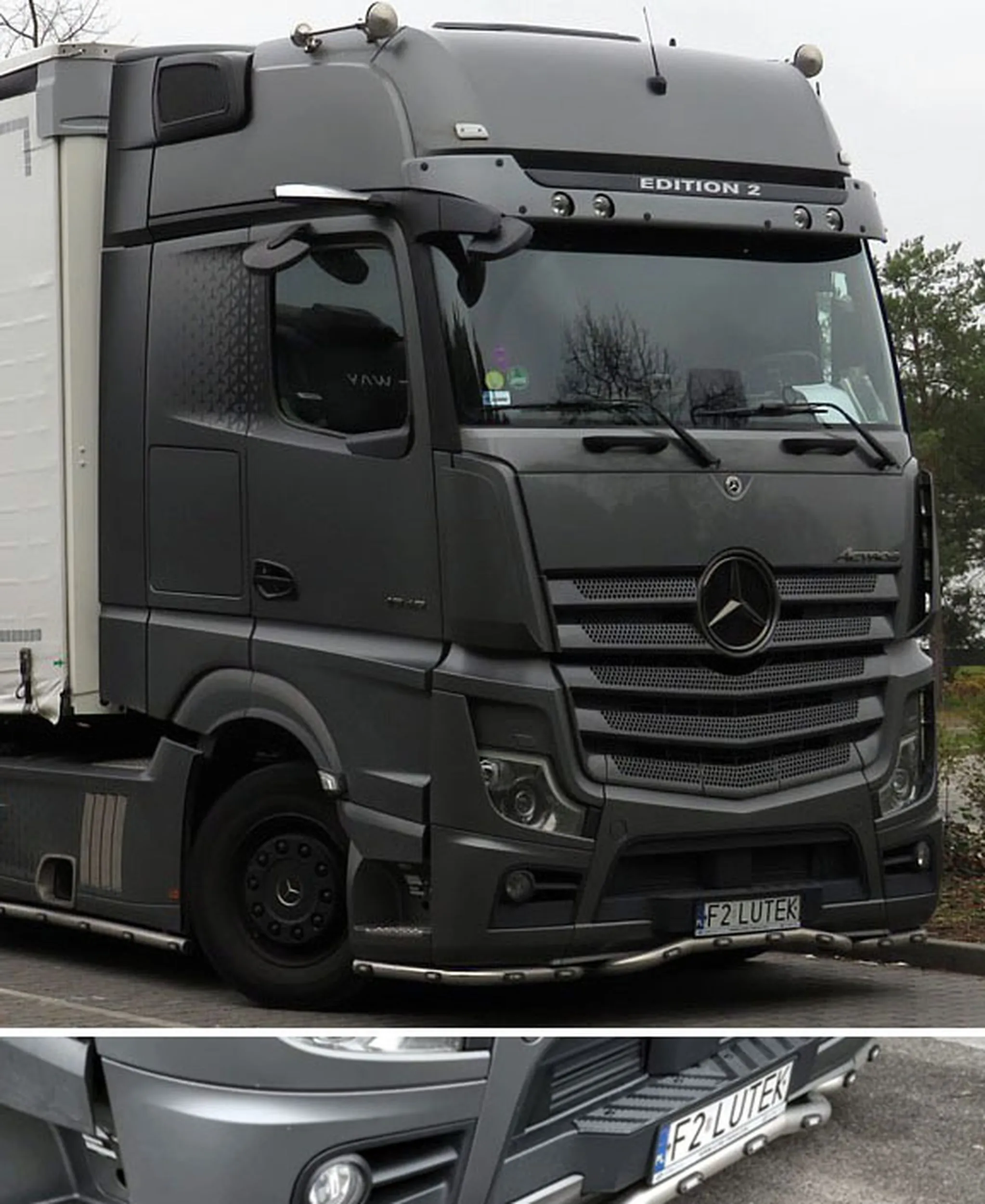 Fajny numer, blacha F2 LUTEK