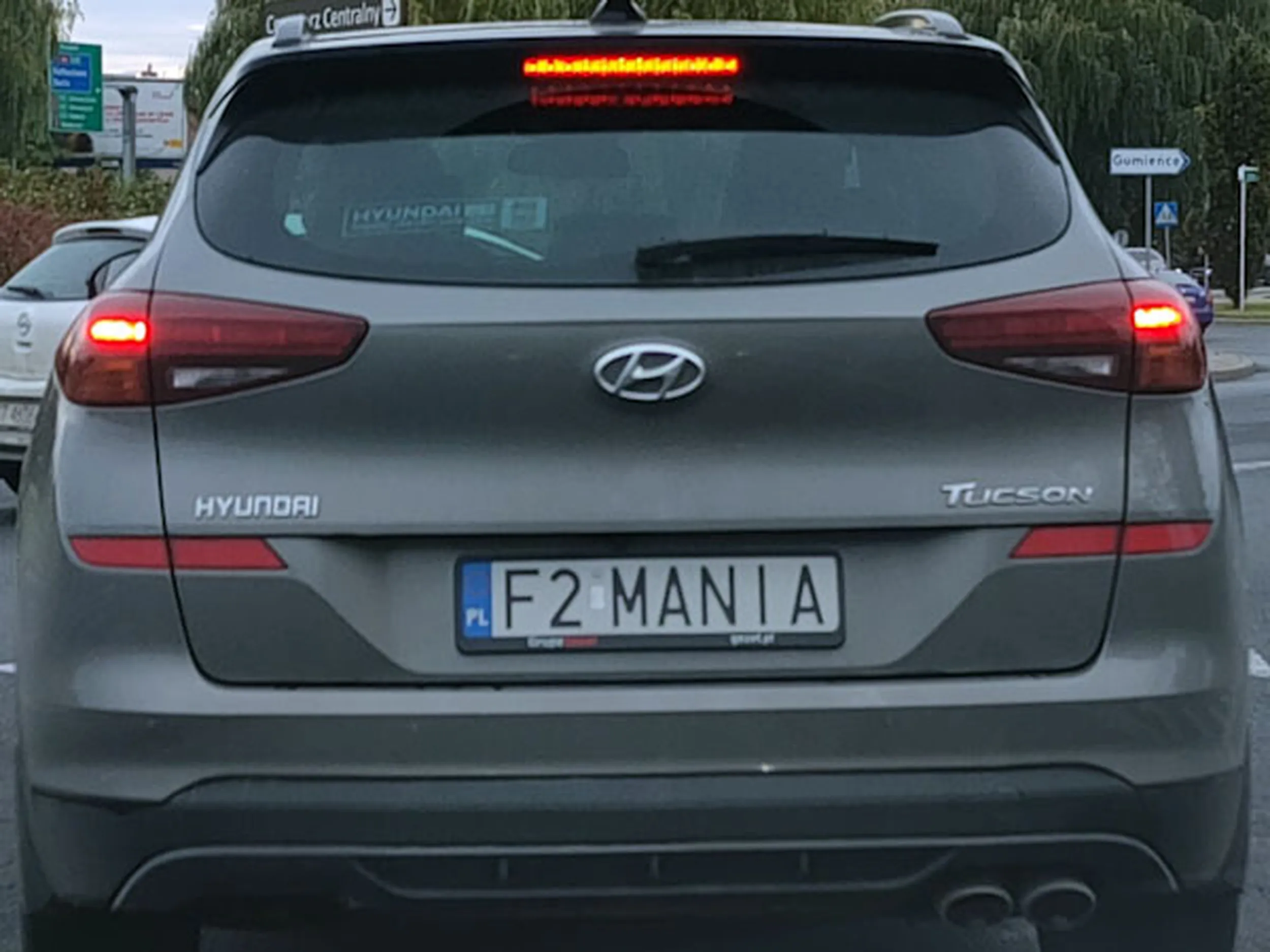 Fajny numer, blacha F2 MANIA