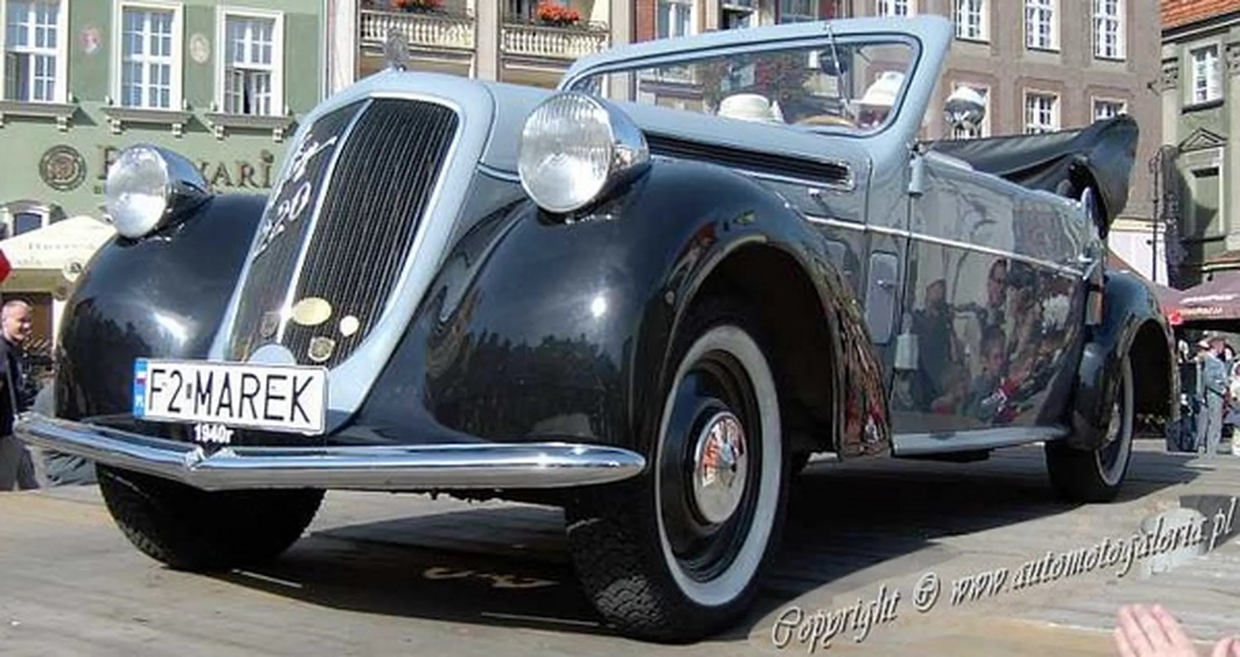 Fajny numer, blacha F2 MAREK