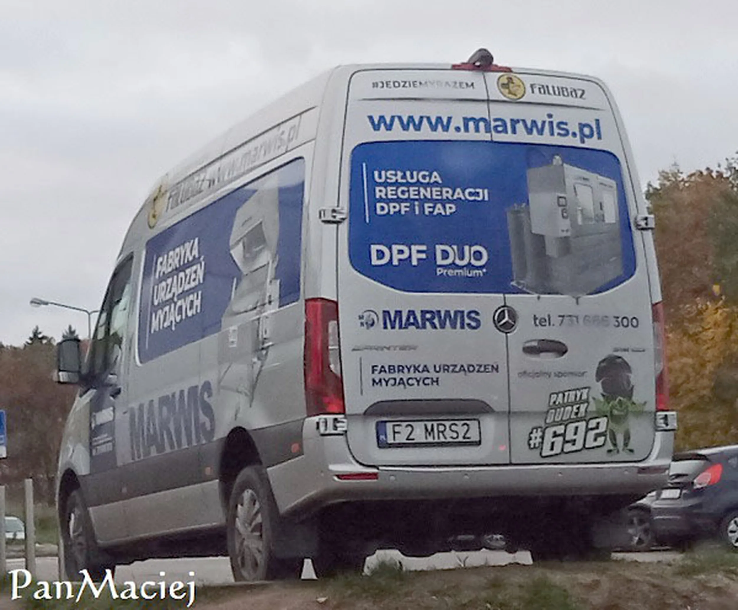 Fajny numer, blacha F2 MRS2