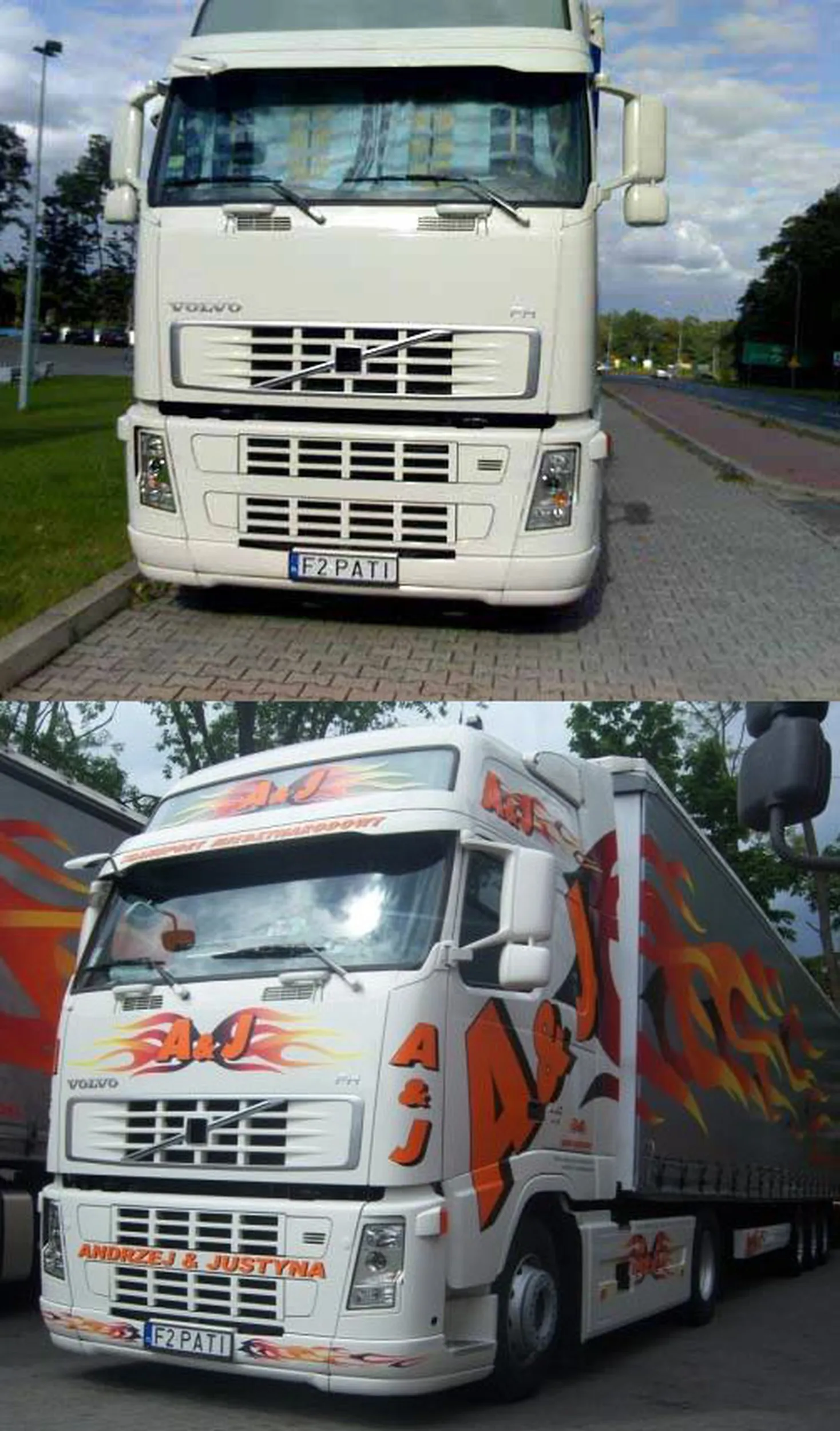 Fajny numer, blacha F2 PATI