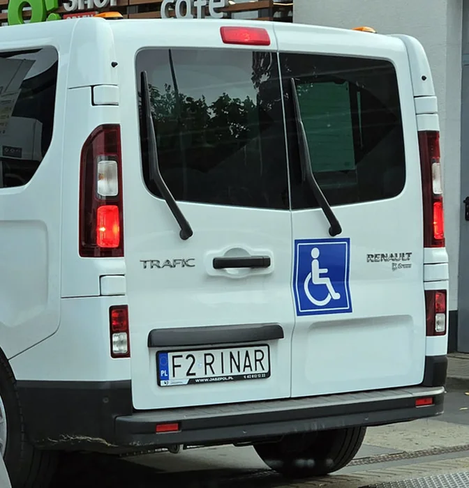 Fajny numer, blacha F2 RINAR