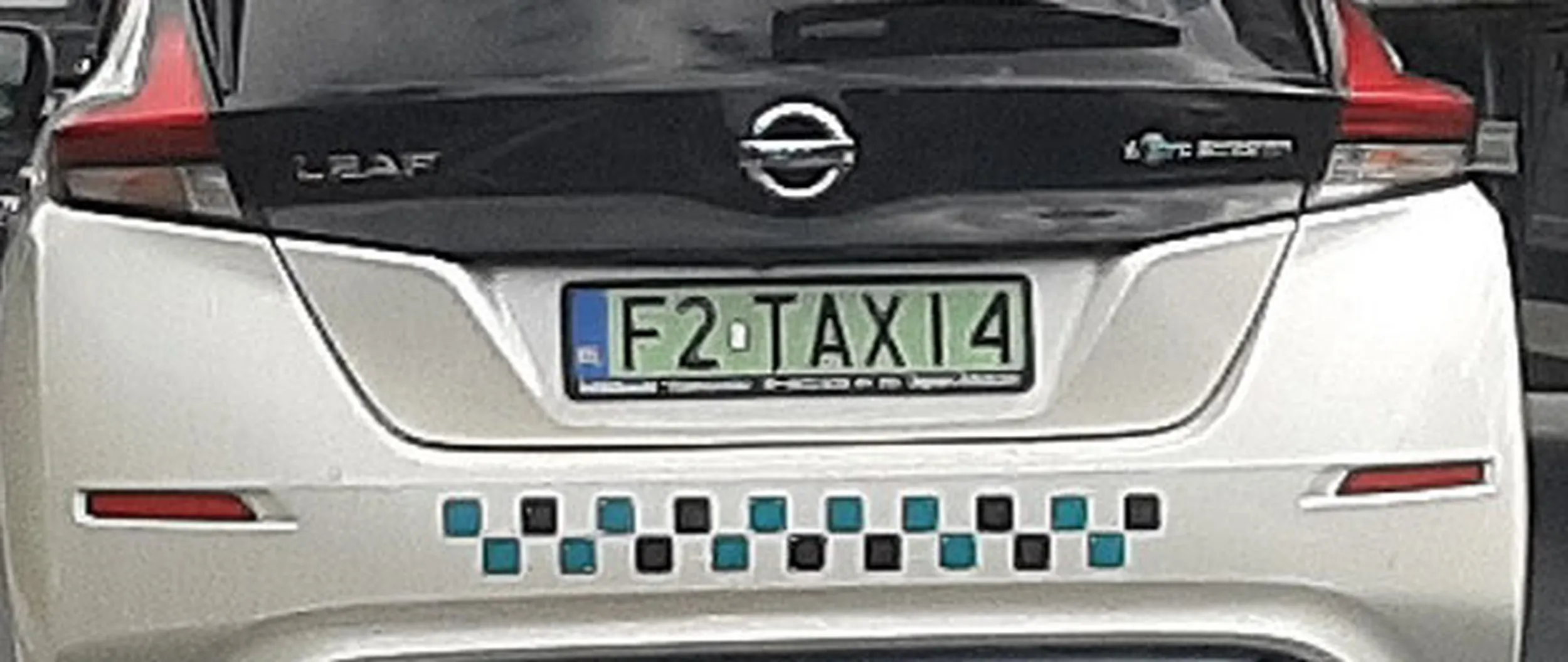 Fajny numer, blacha F2 TAXI4
