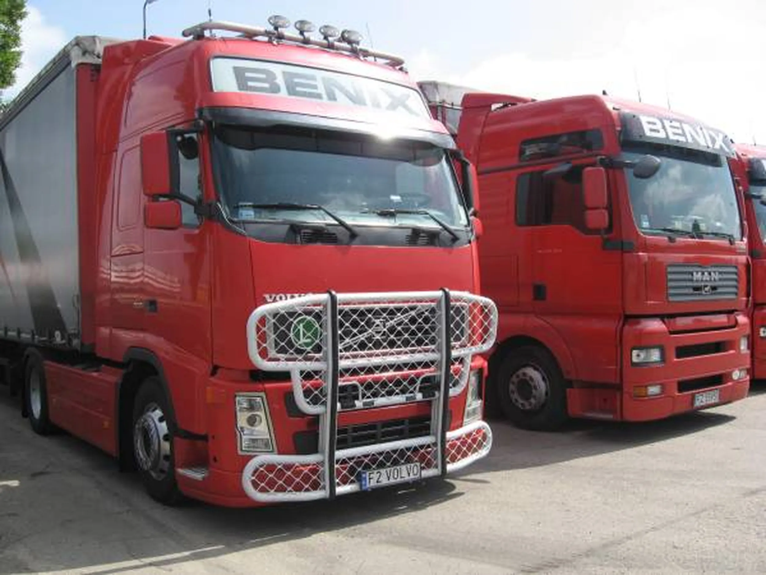 Fajny numer, blacha F2 VOLVO