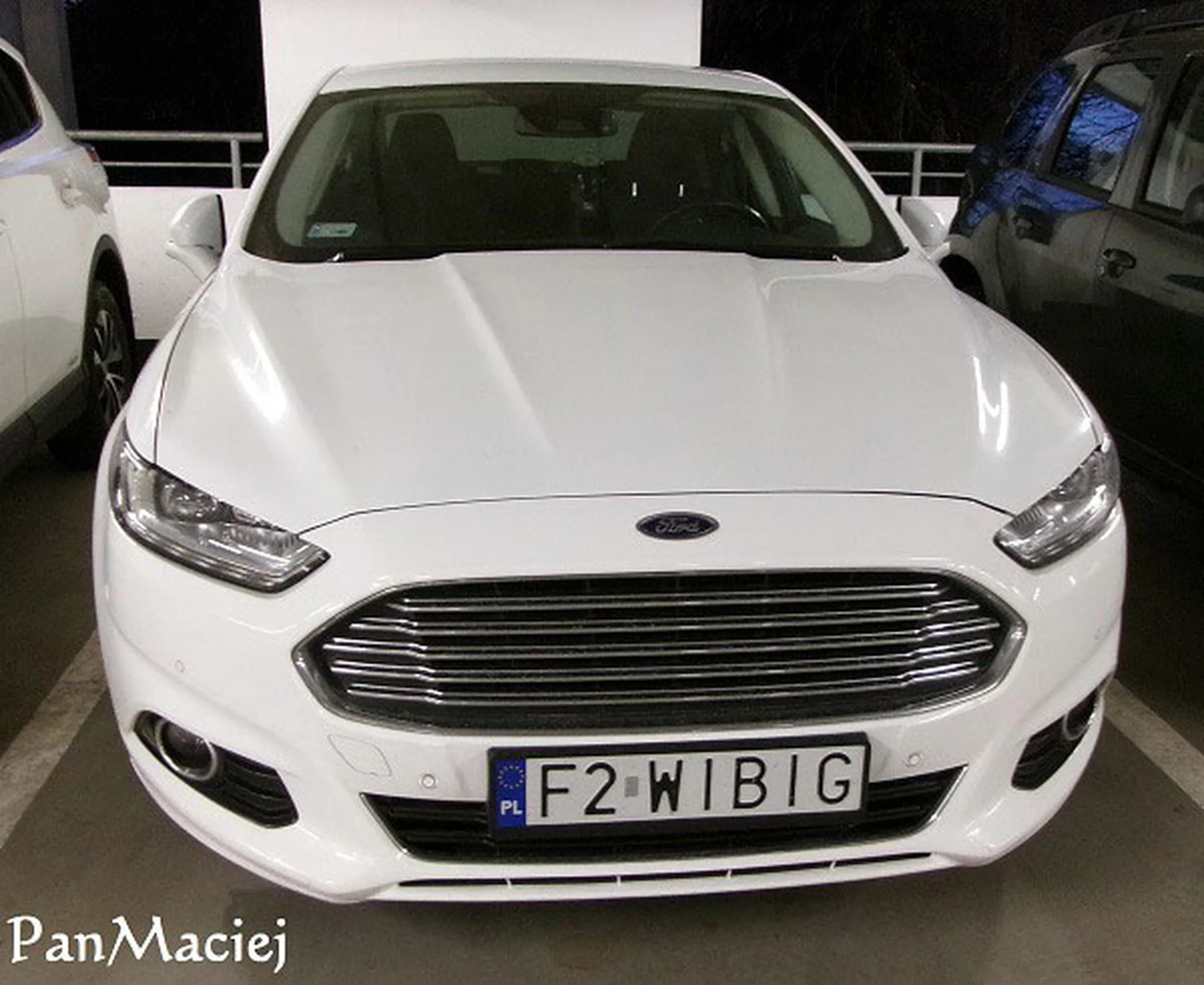 Fajny numer, blacha F2 WIBIG