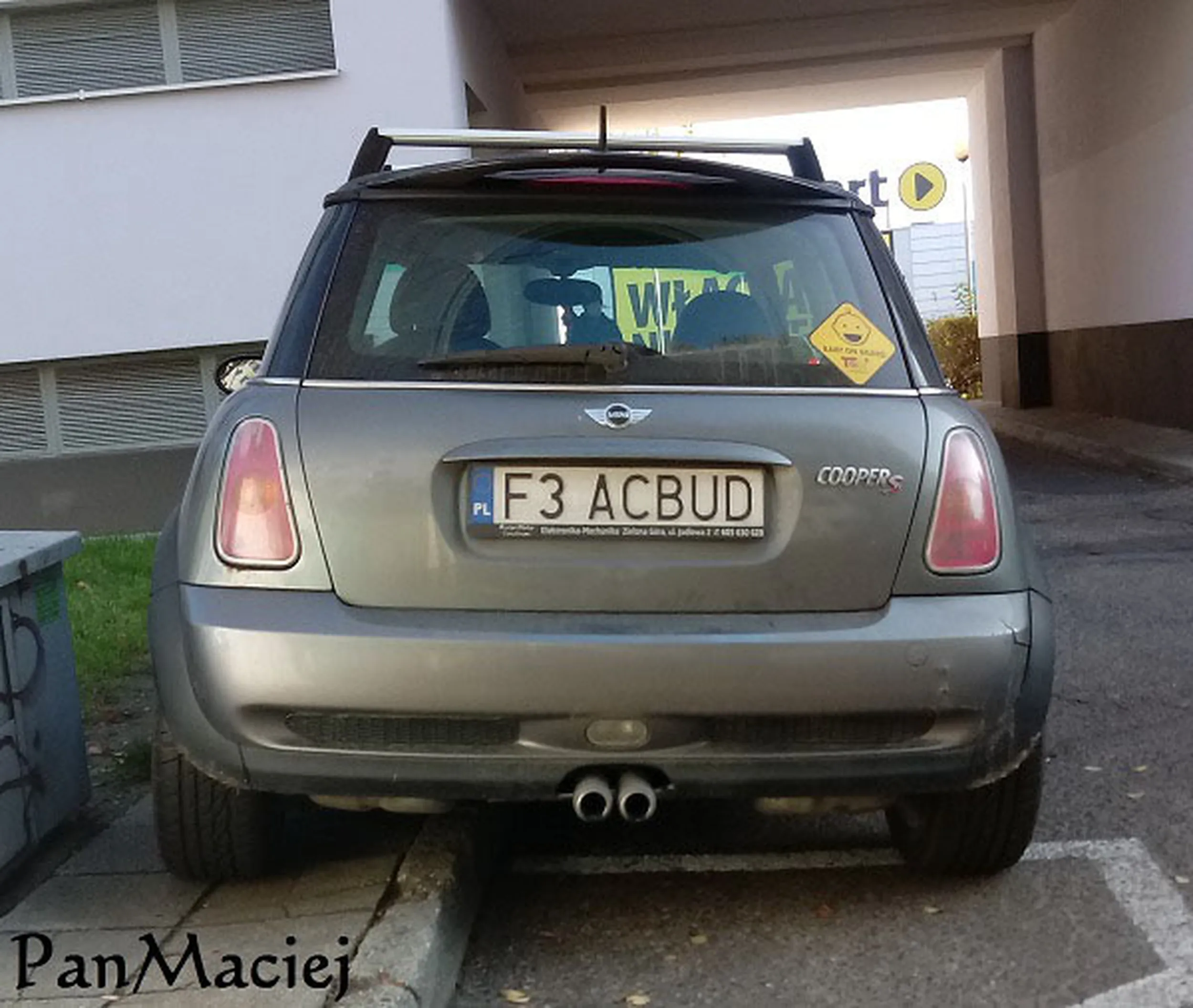 Fajny numer, blacha F3 ACBUD