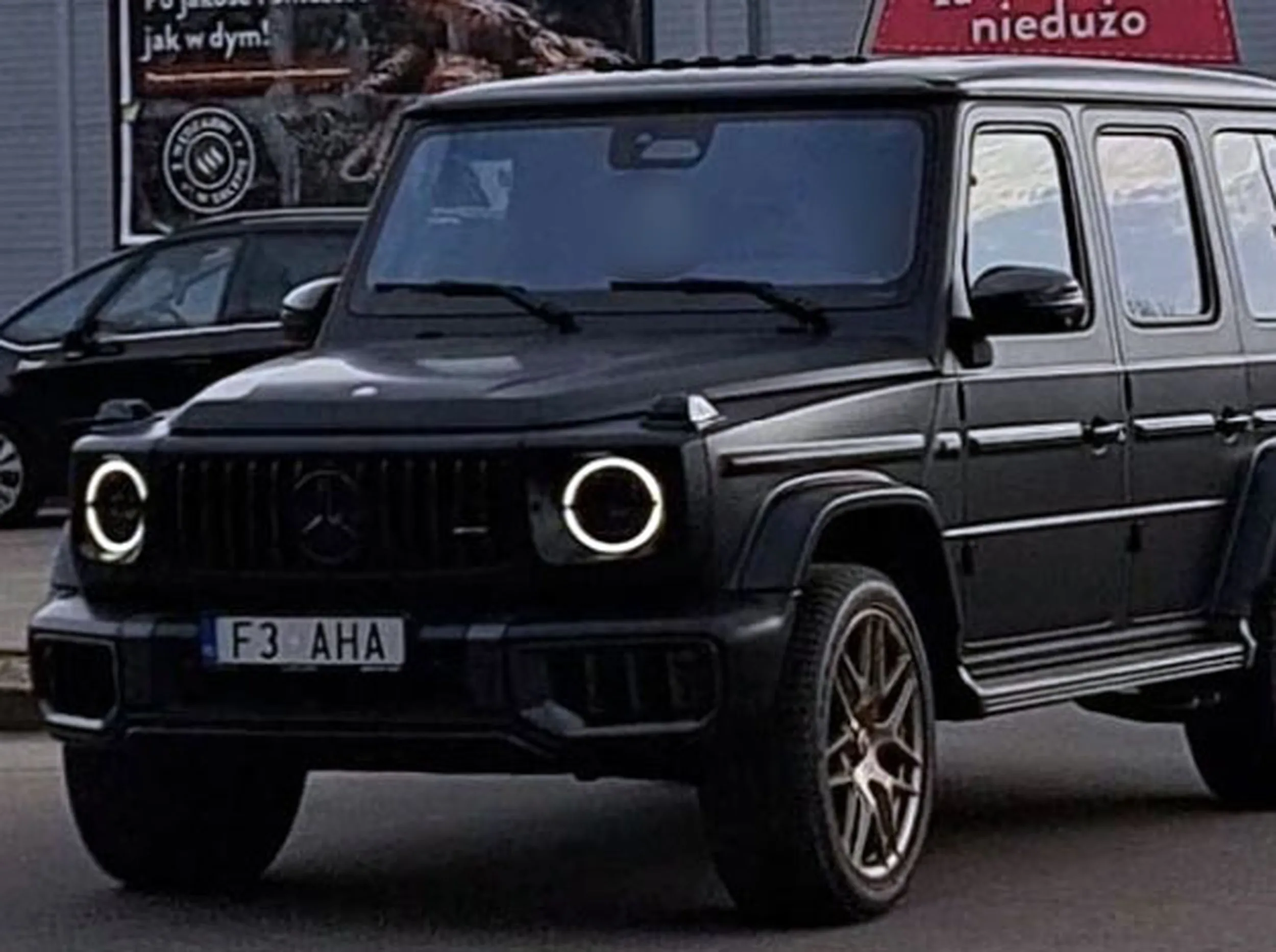 Fajny numer, blacha F3 AHA