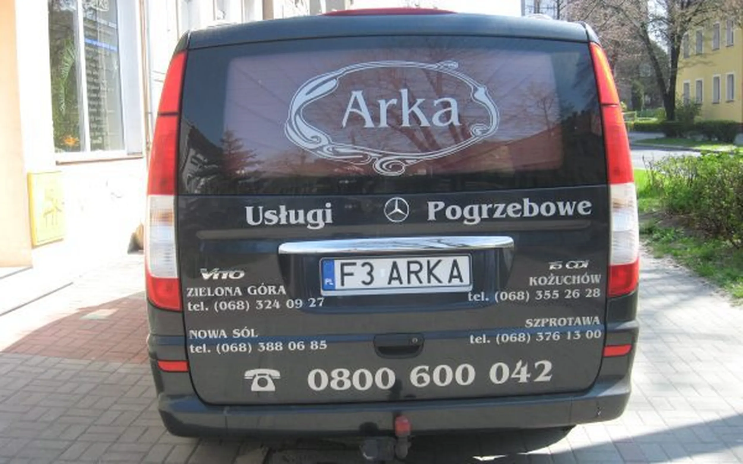 Fajny numer, blacha F3 ARKA