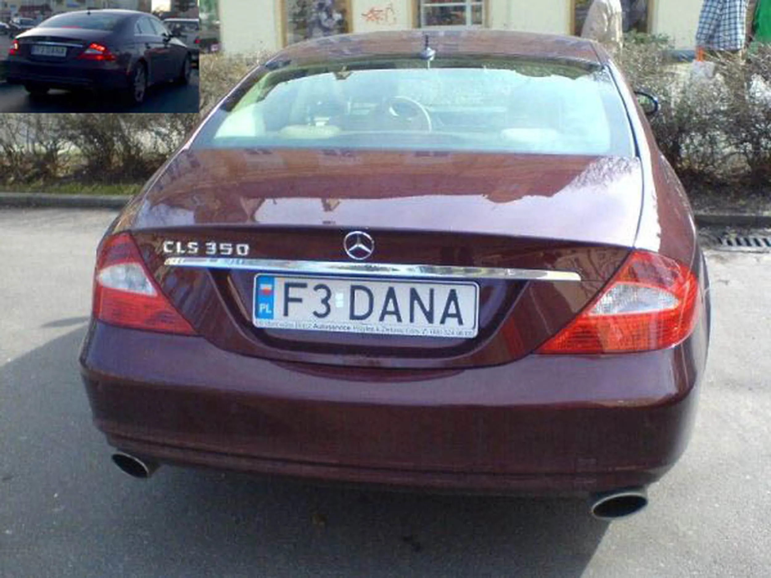 Fajny numer, blacha F3 DANA