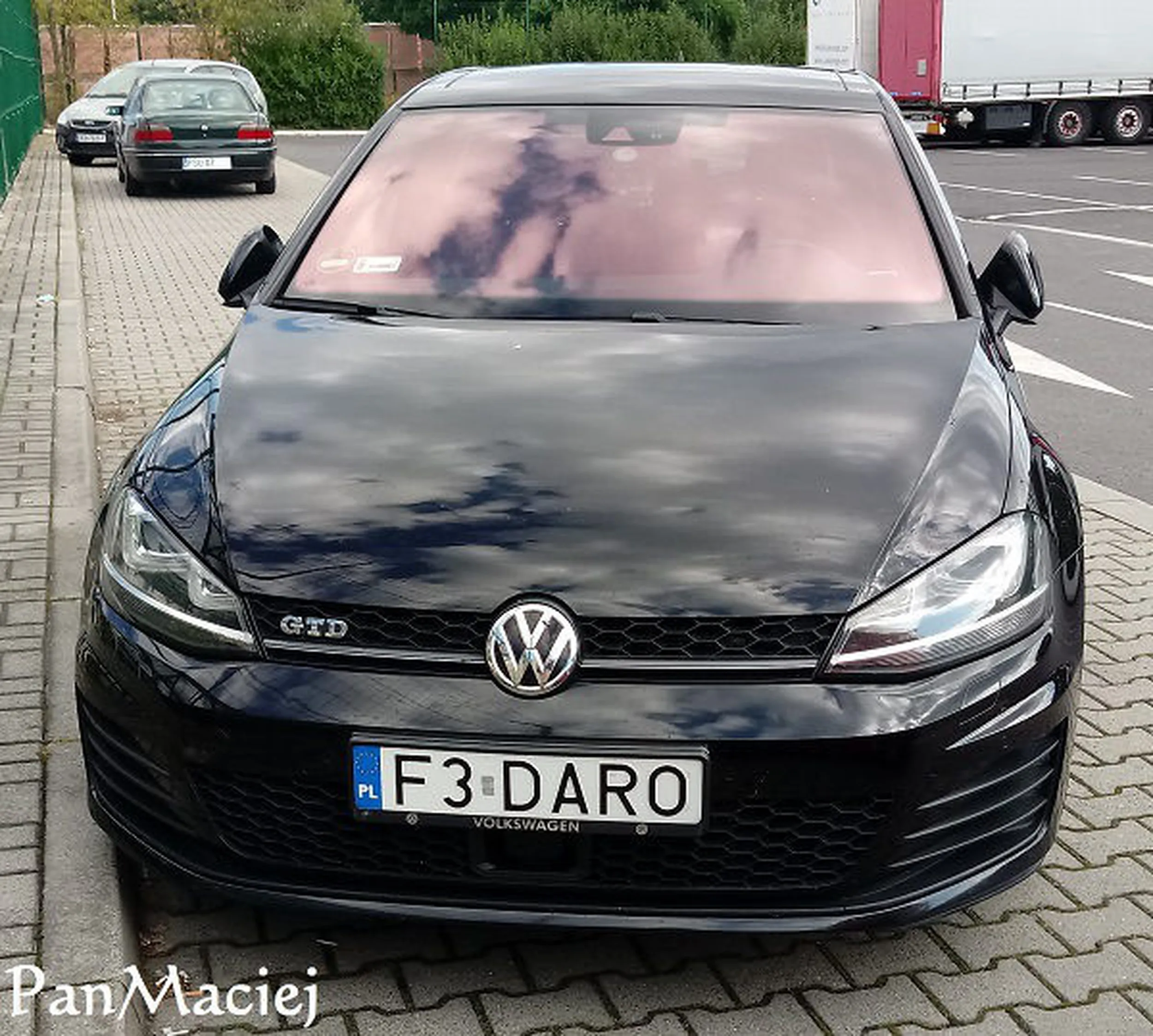 Fajny numer, blacha F3 DARO
