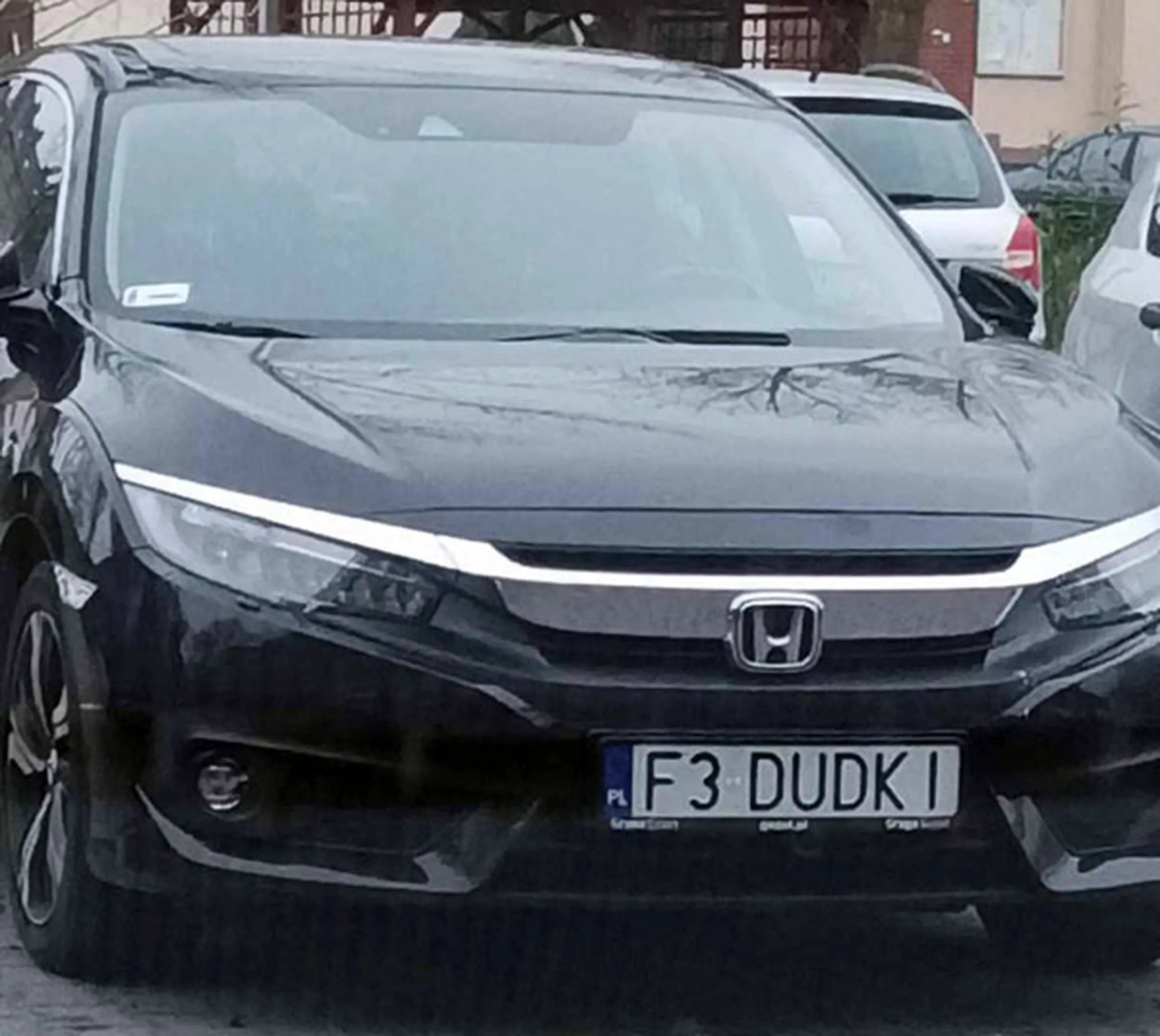 Fajny numer, blacha F3 DUDKI