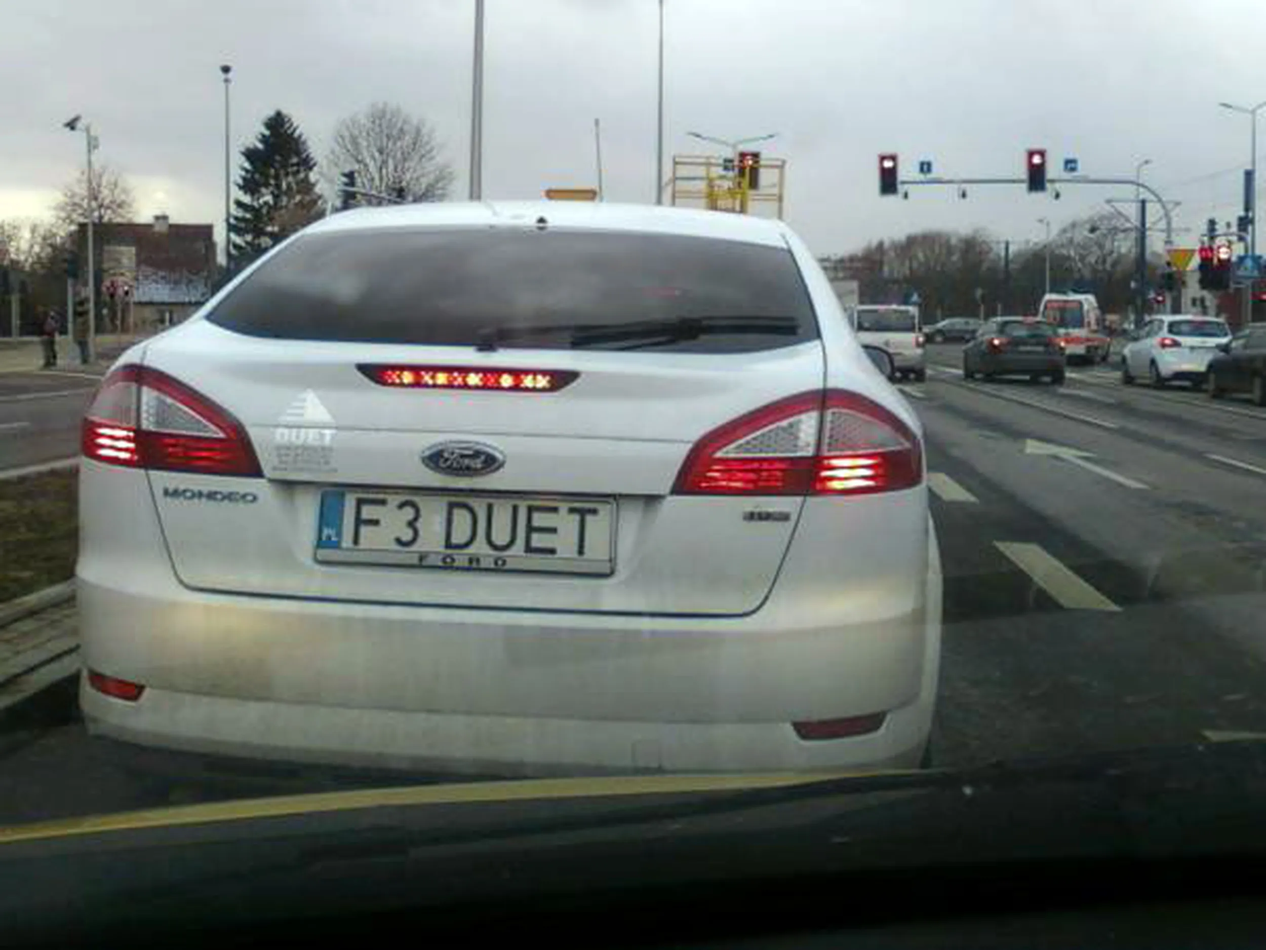 Fajny numer, blacha F3 DUET