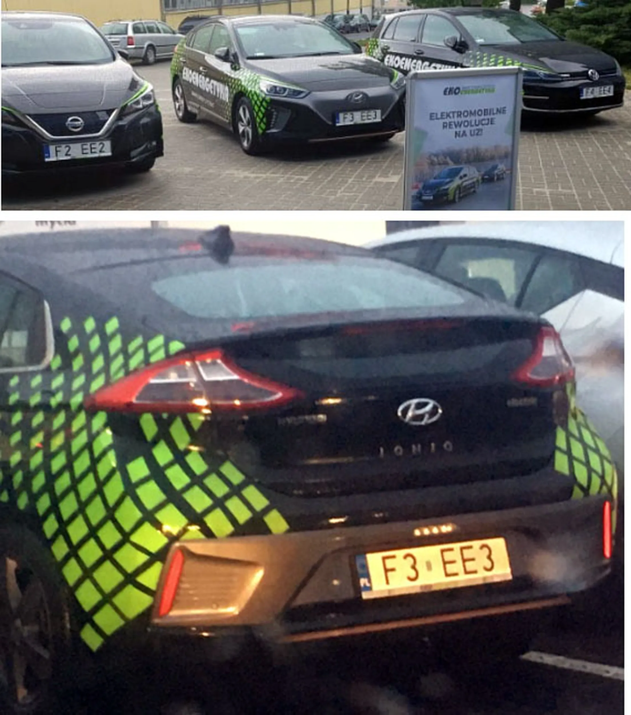 Fajny numer, blacha F3 EE3