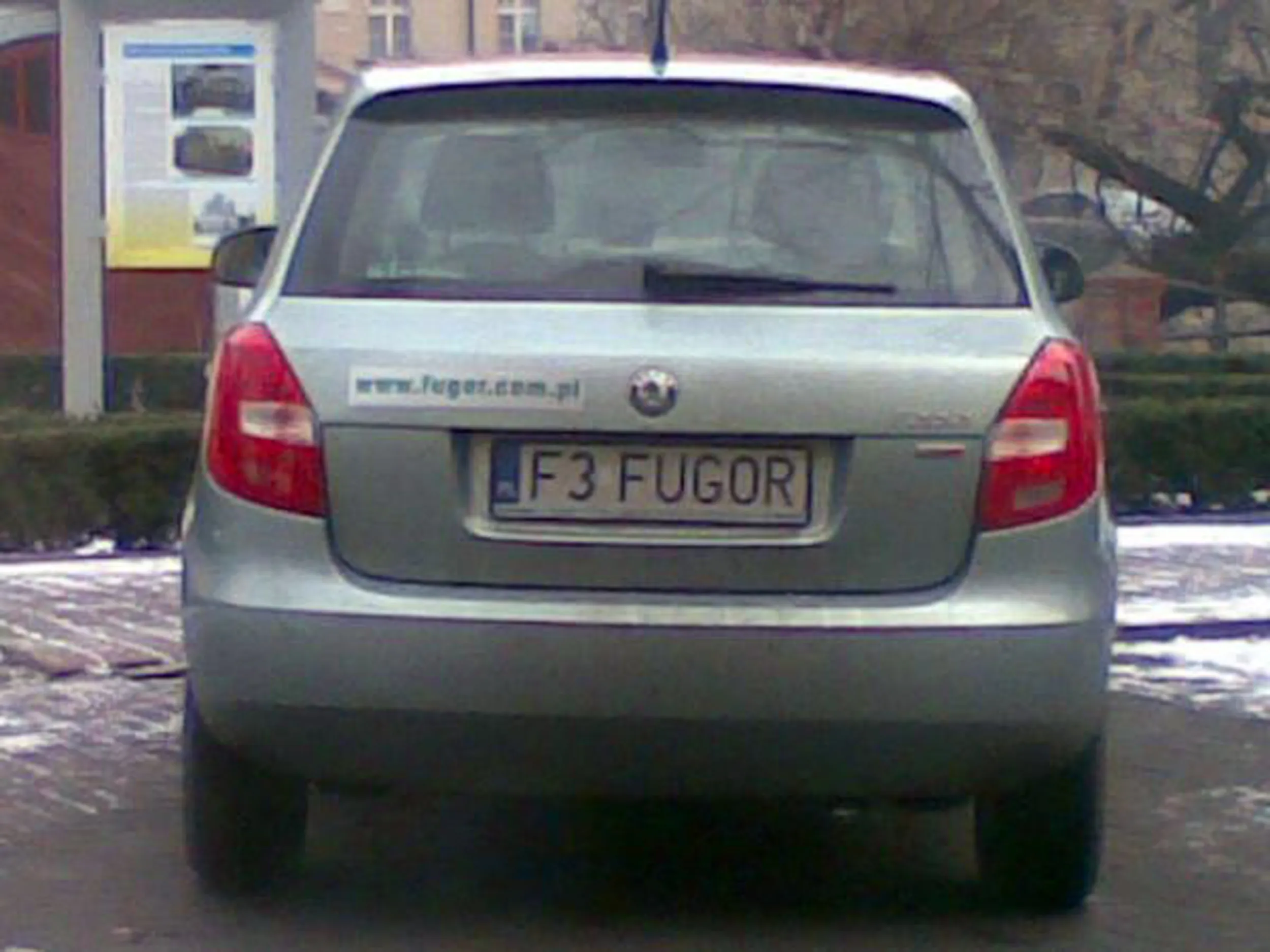 Fajny numer, blacha F3 FUGOR