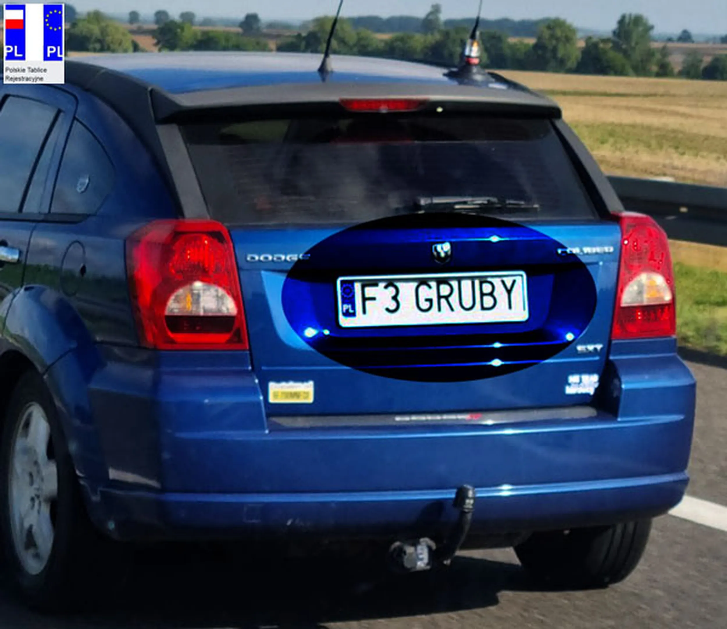 Fajny numer, blacha F3 GRUBY