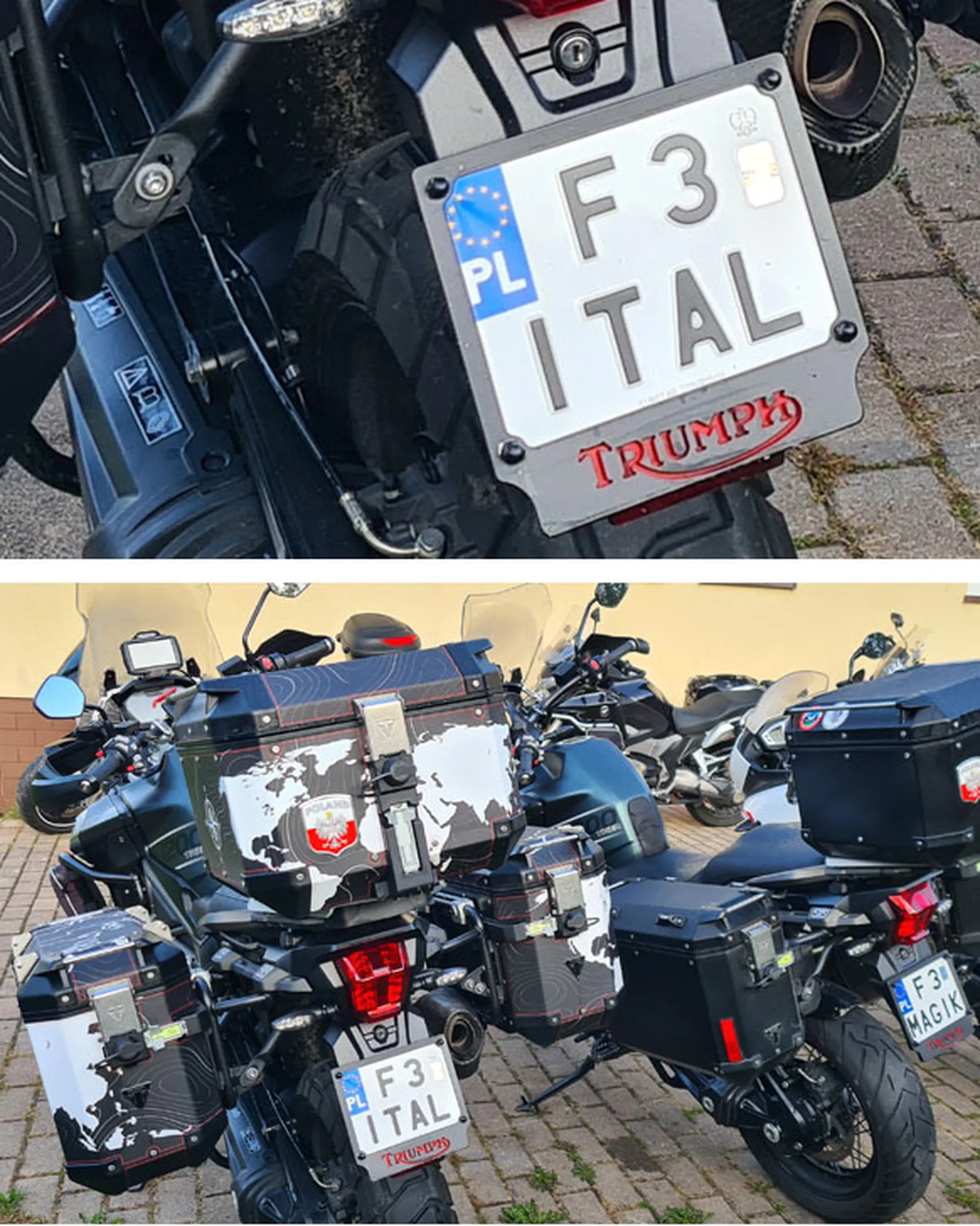 Fajny numer, blacha F3 ITAL