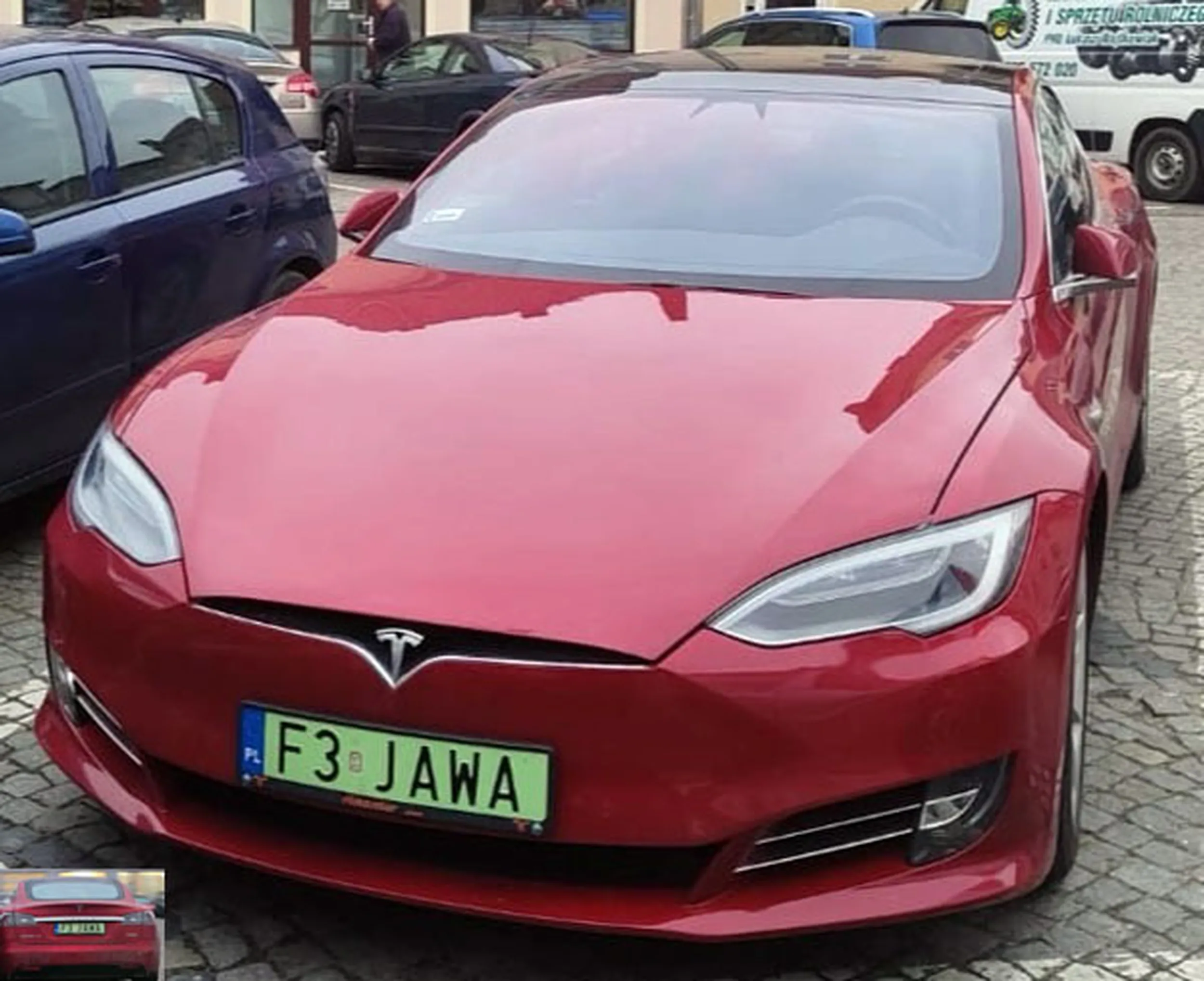 Fajny numer, blacha F3 JAWA