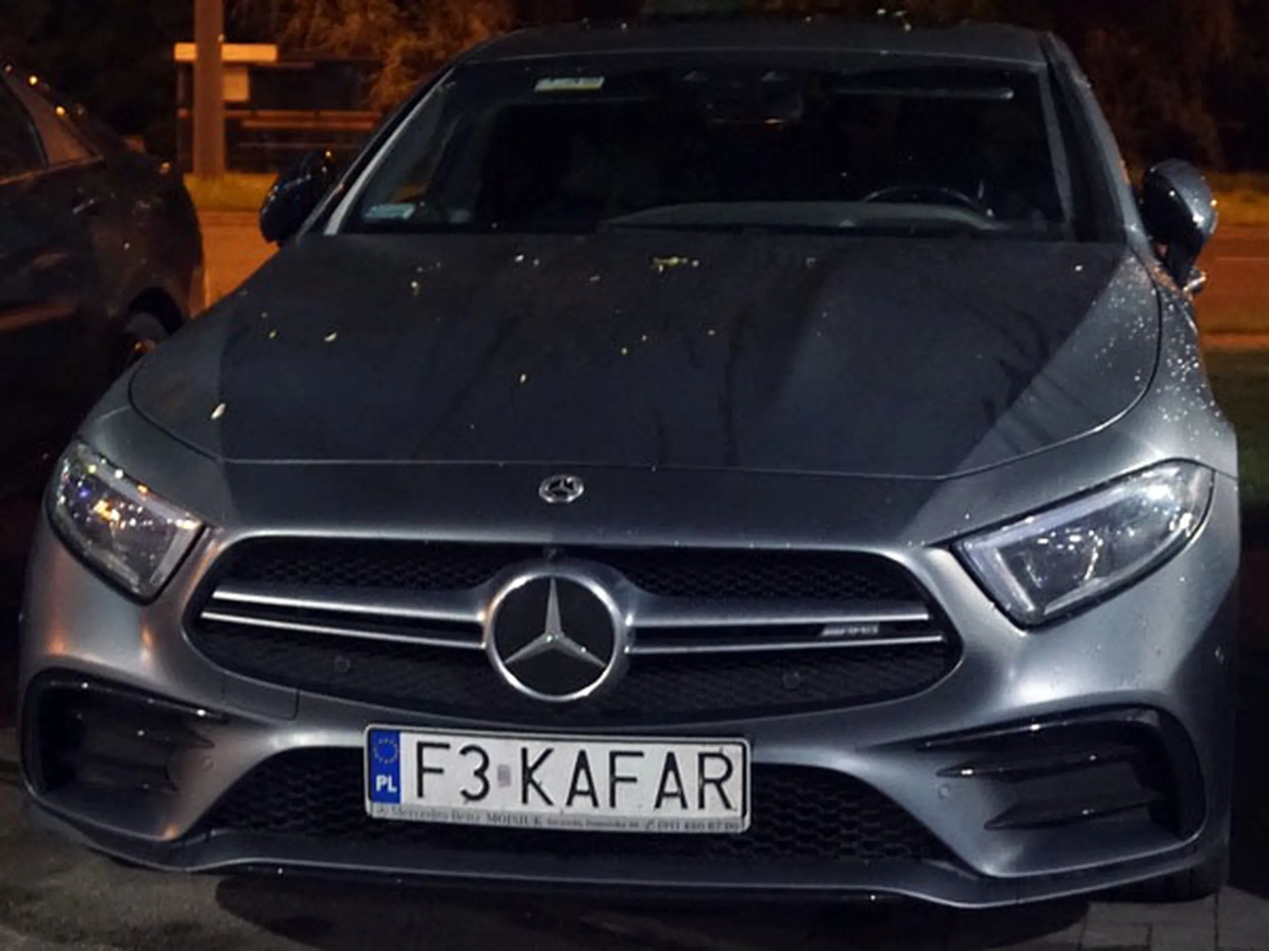 Fajny numer, blacha F3 KAFAR