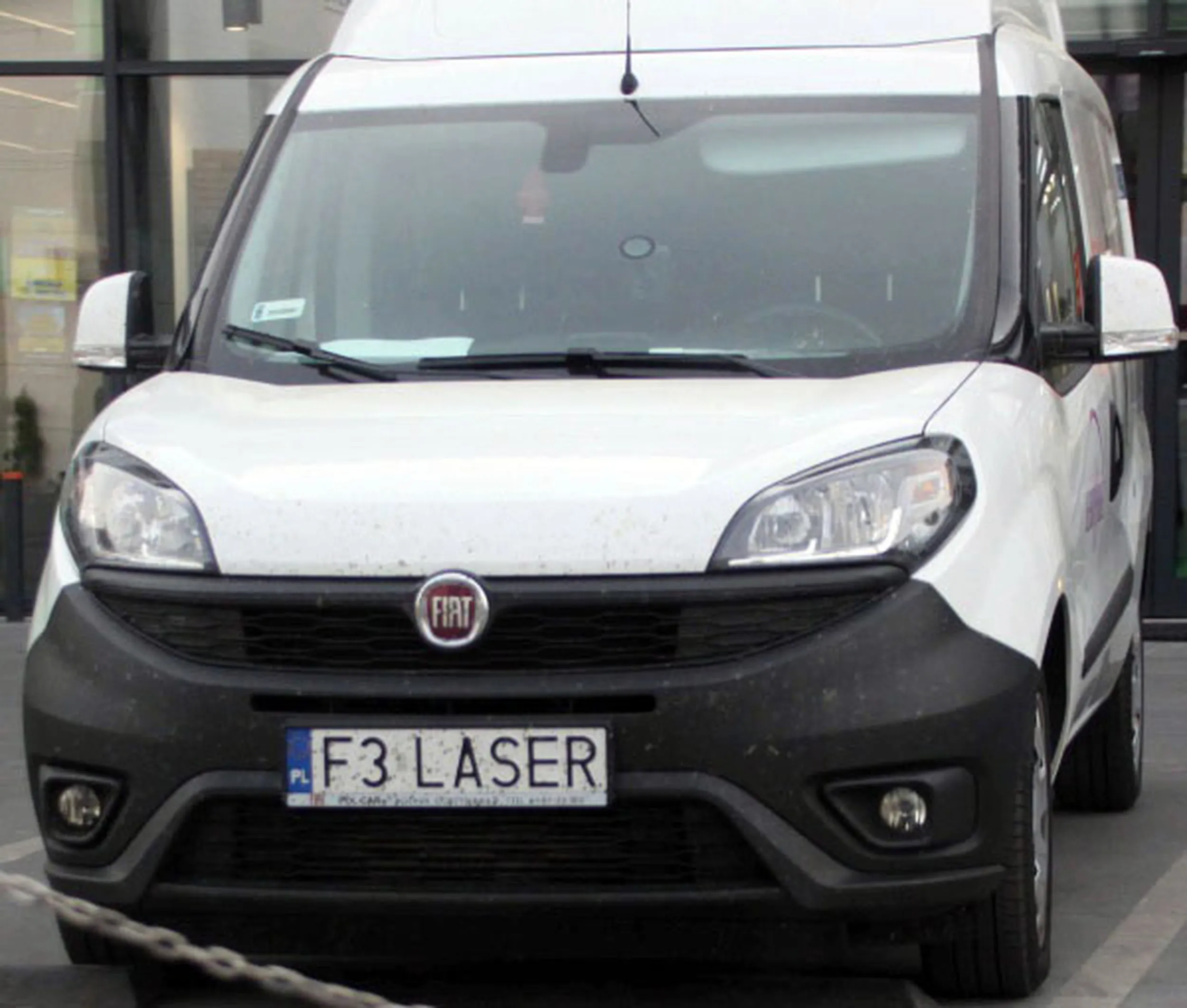 Fajny numer, blacha F3 LASER